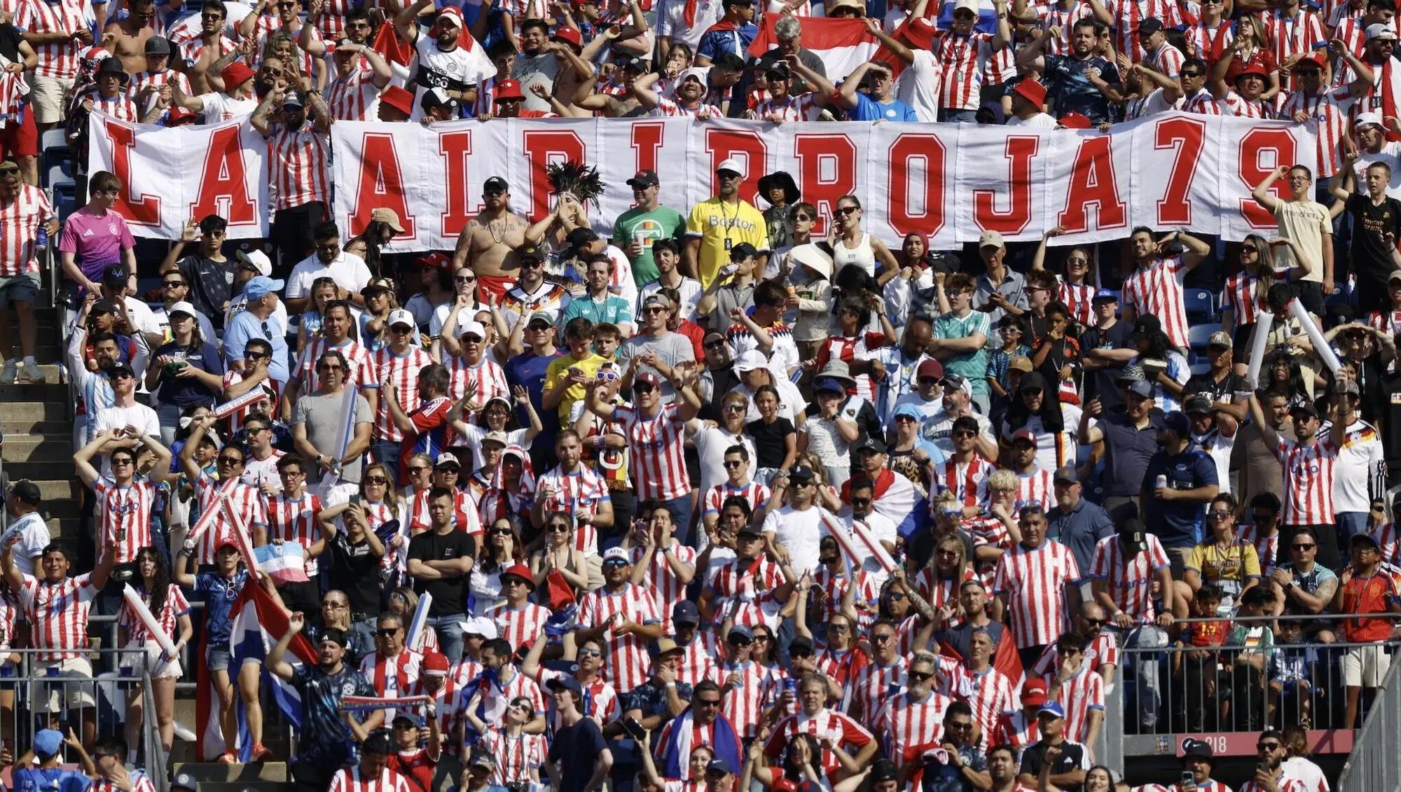 I tifosi del Paraguay
