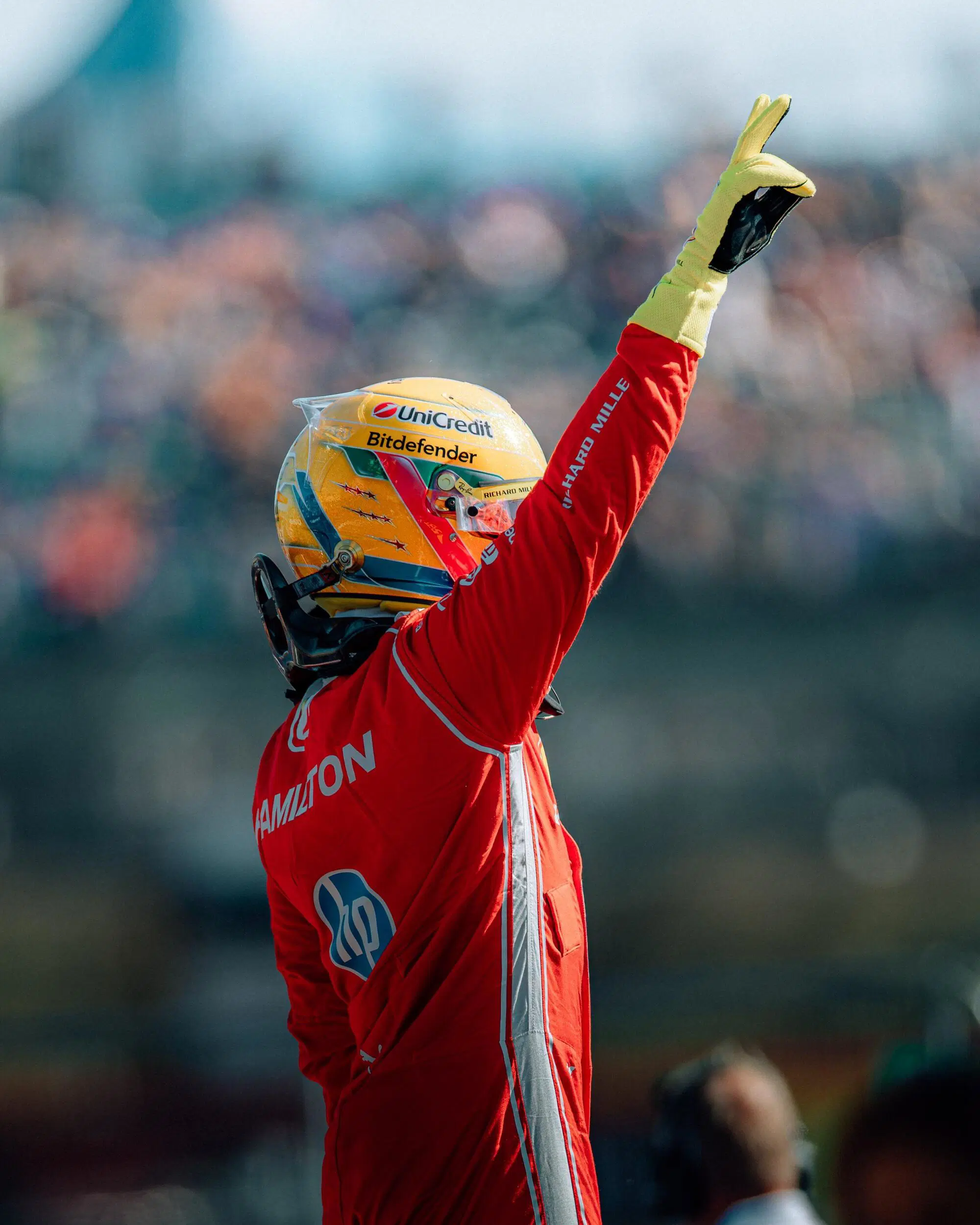 Lewis Hamilton Silverstone pole position