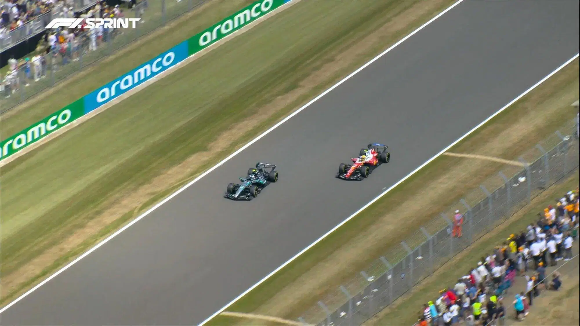 Kimi Antonelli sorpasso Lewis Hamilton