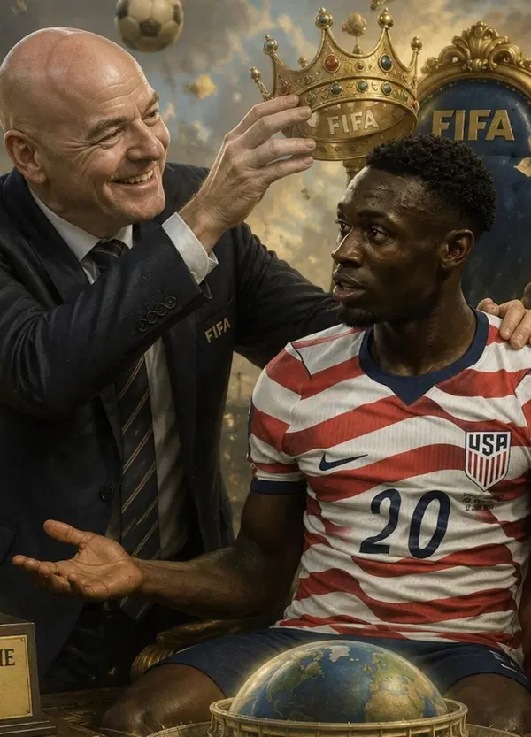 Infantino si inginocchia a Trump: dopo lo scandalo Balogun, solo il calcio si ribella. E i politici? Muti