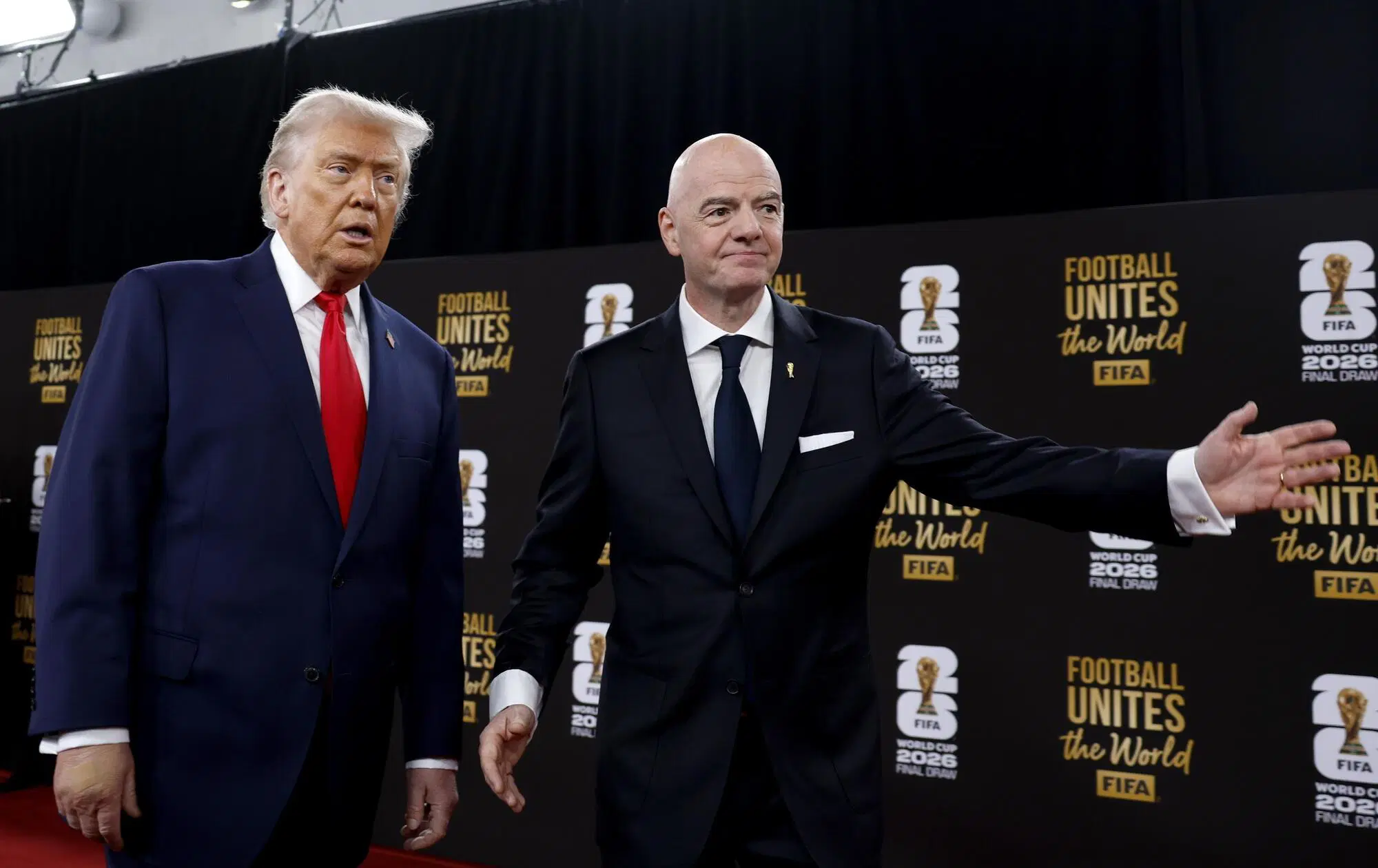 Donald Trump e Gianni Infantino