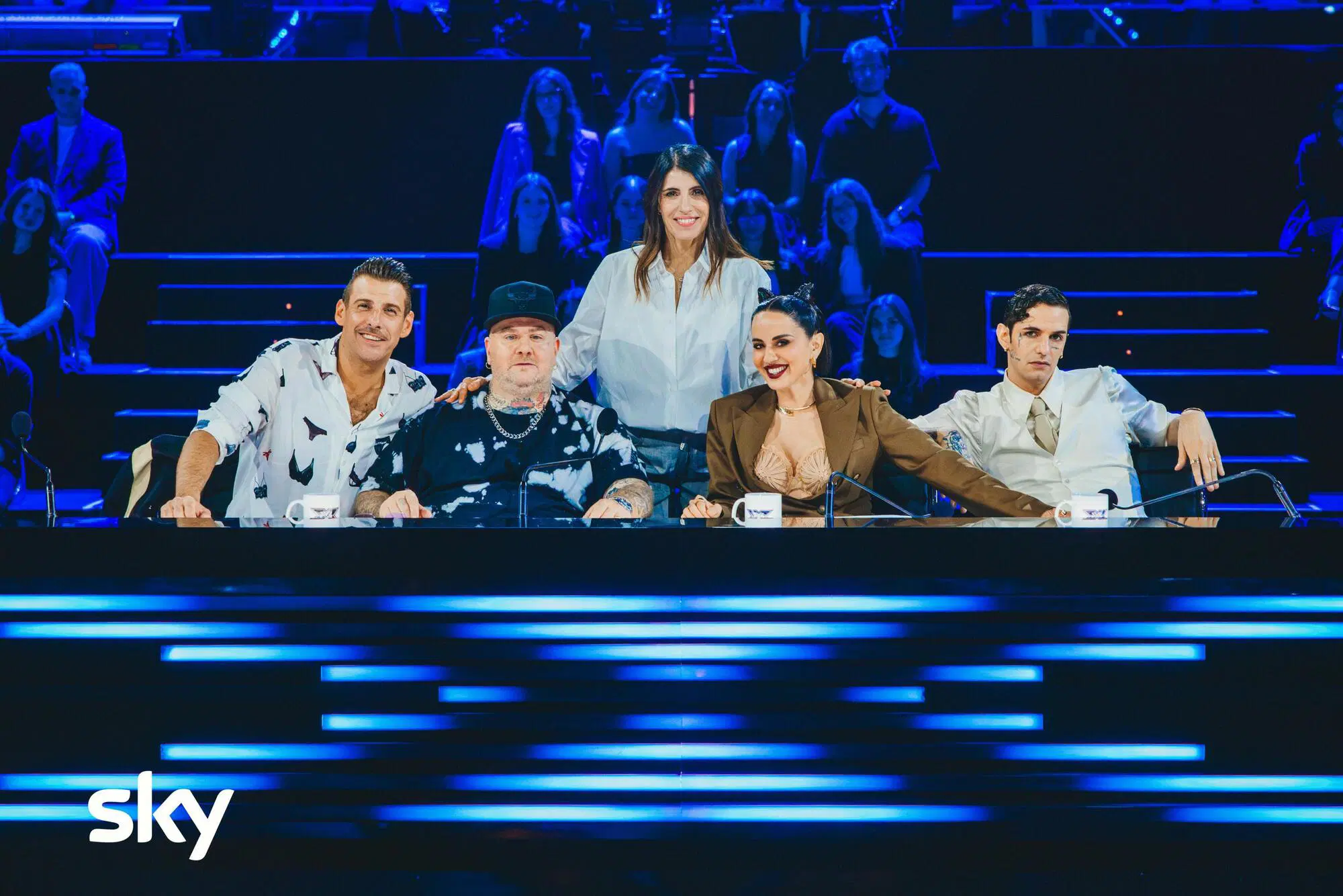 Giorgia e i giudici di X Factor 2025