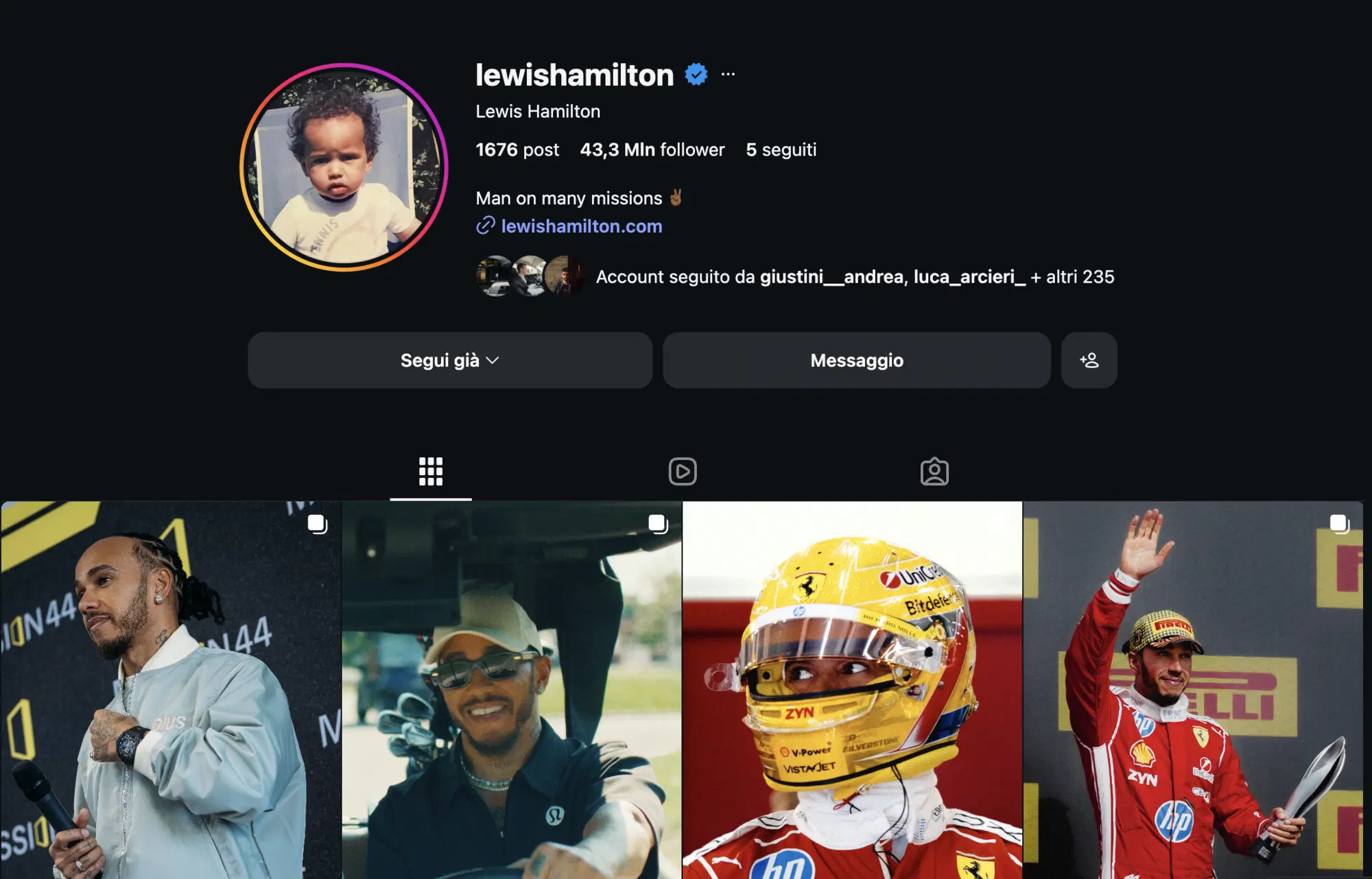 lewis hamilton kim kardashian instagram
