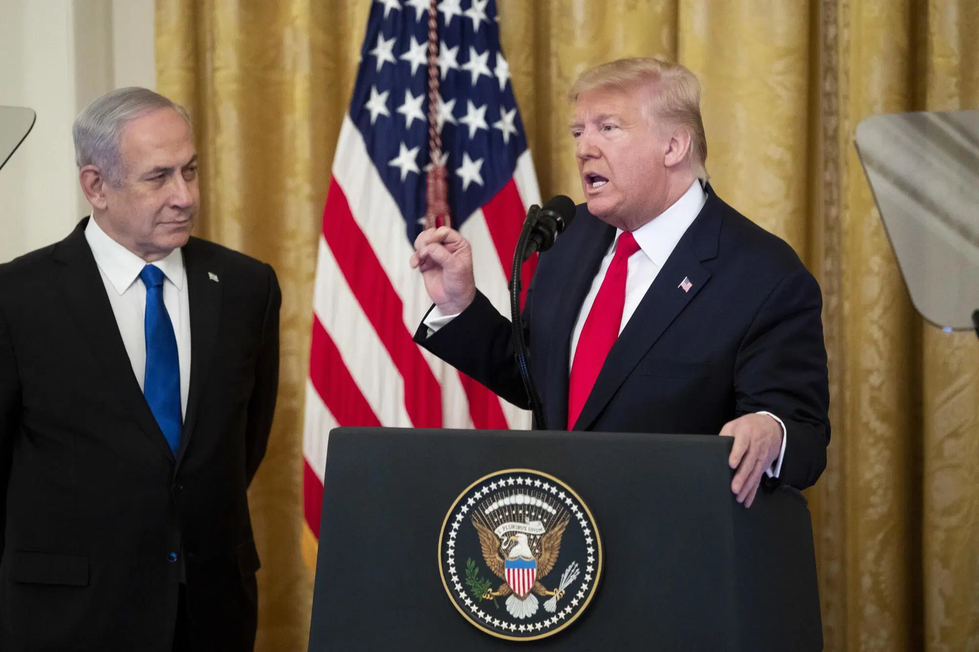 Donald Trump e Benjamin Netanyahu