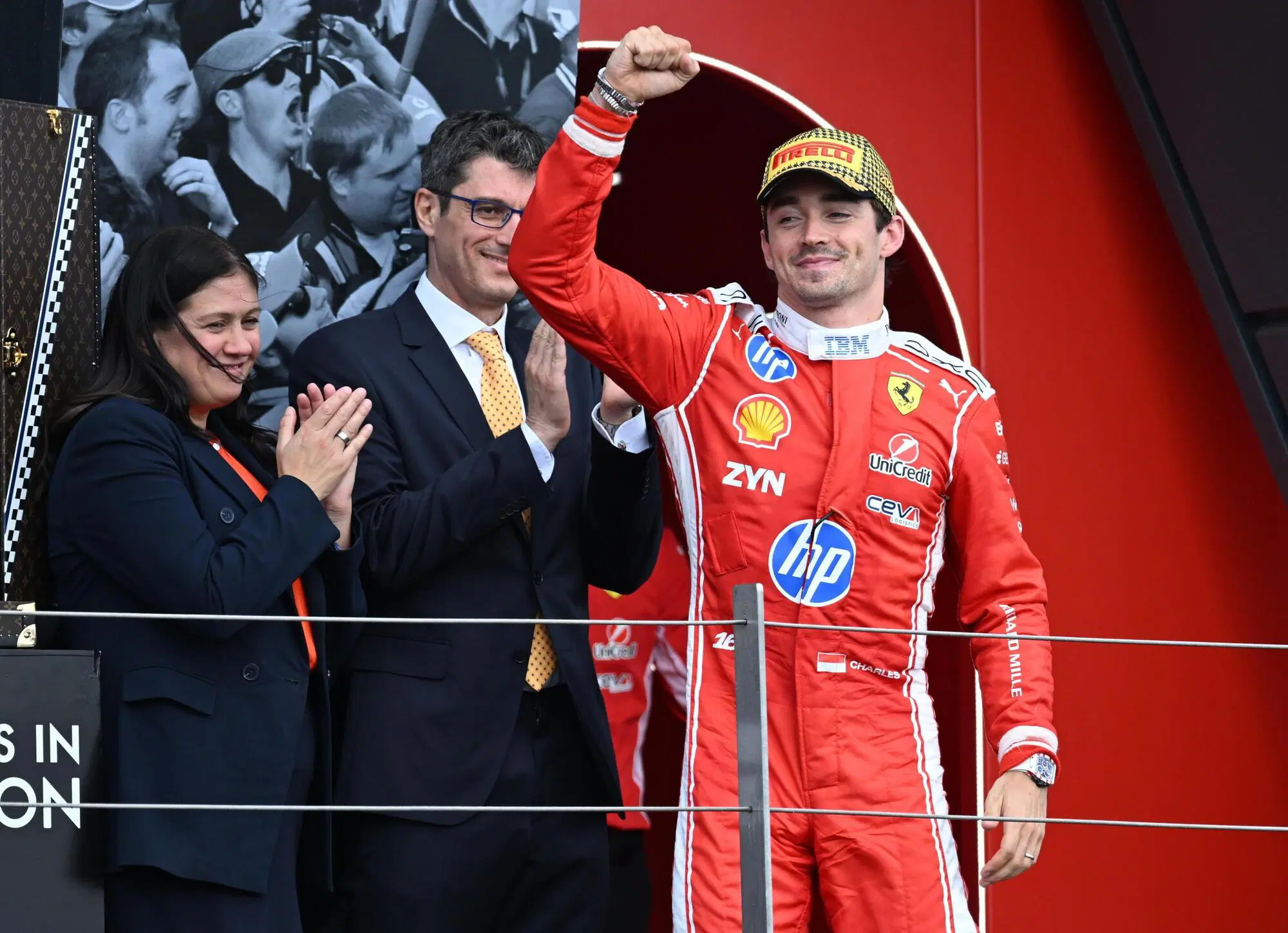 Charles Leclerc Ferrari Silverstone.