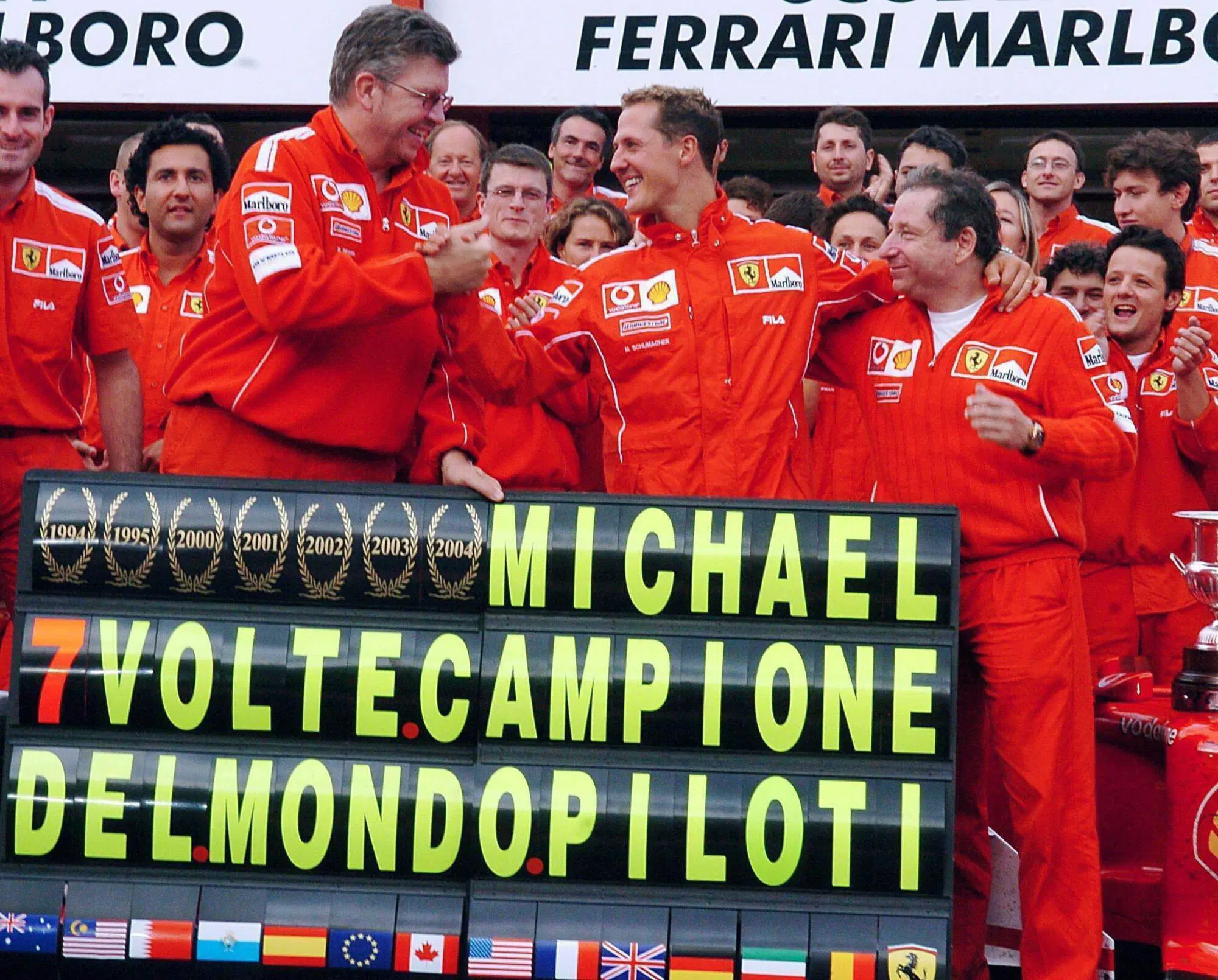 Michael Schumacher Ferrari campione