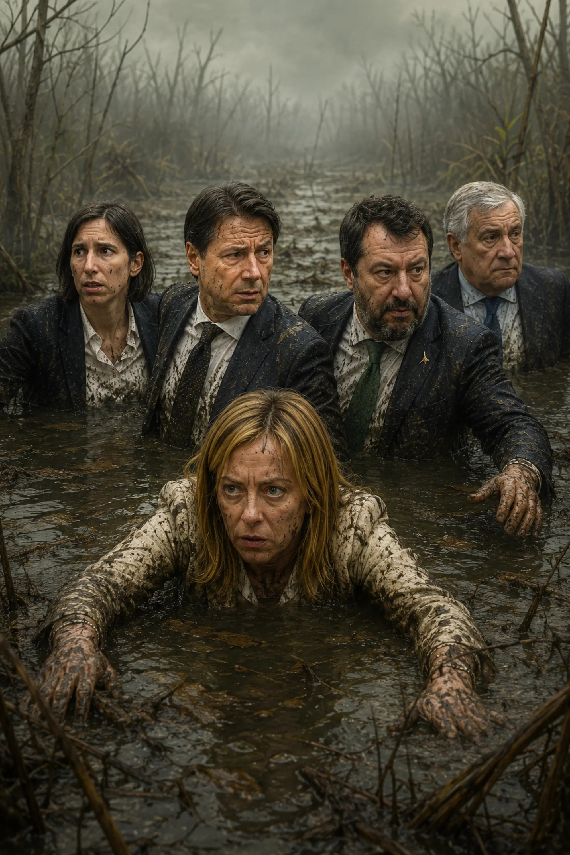 "Ha vinto la palude" (Giorgia Meloni, 14 luglio 2026)