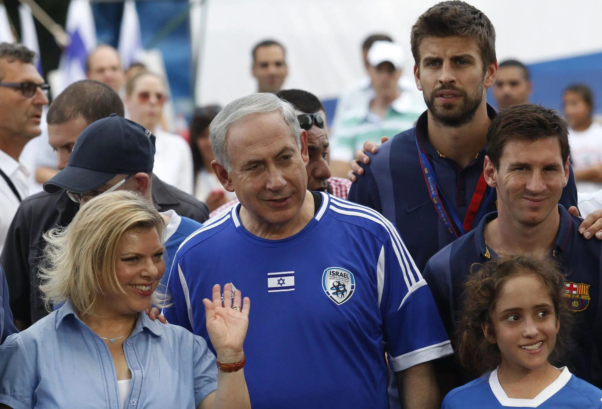 Netanyahu e Messi