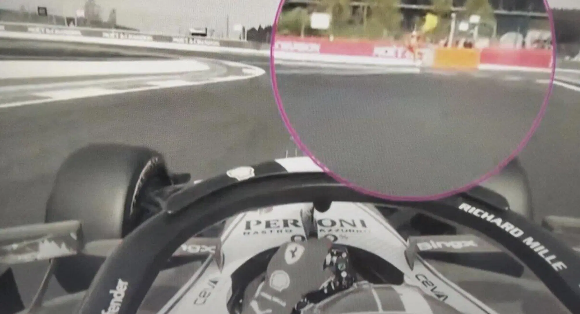 Charles Leclerc Bandiera Gialla