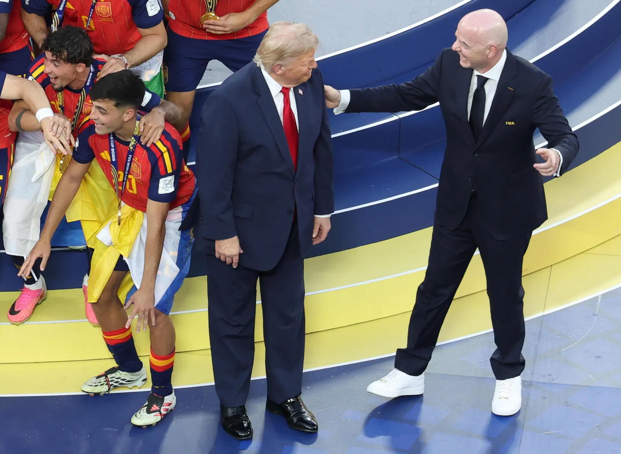 Donald Trump e Gianni Infantino