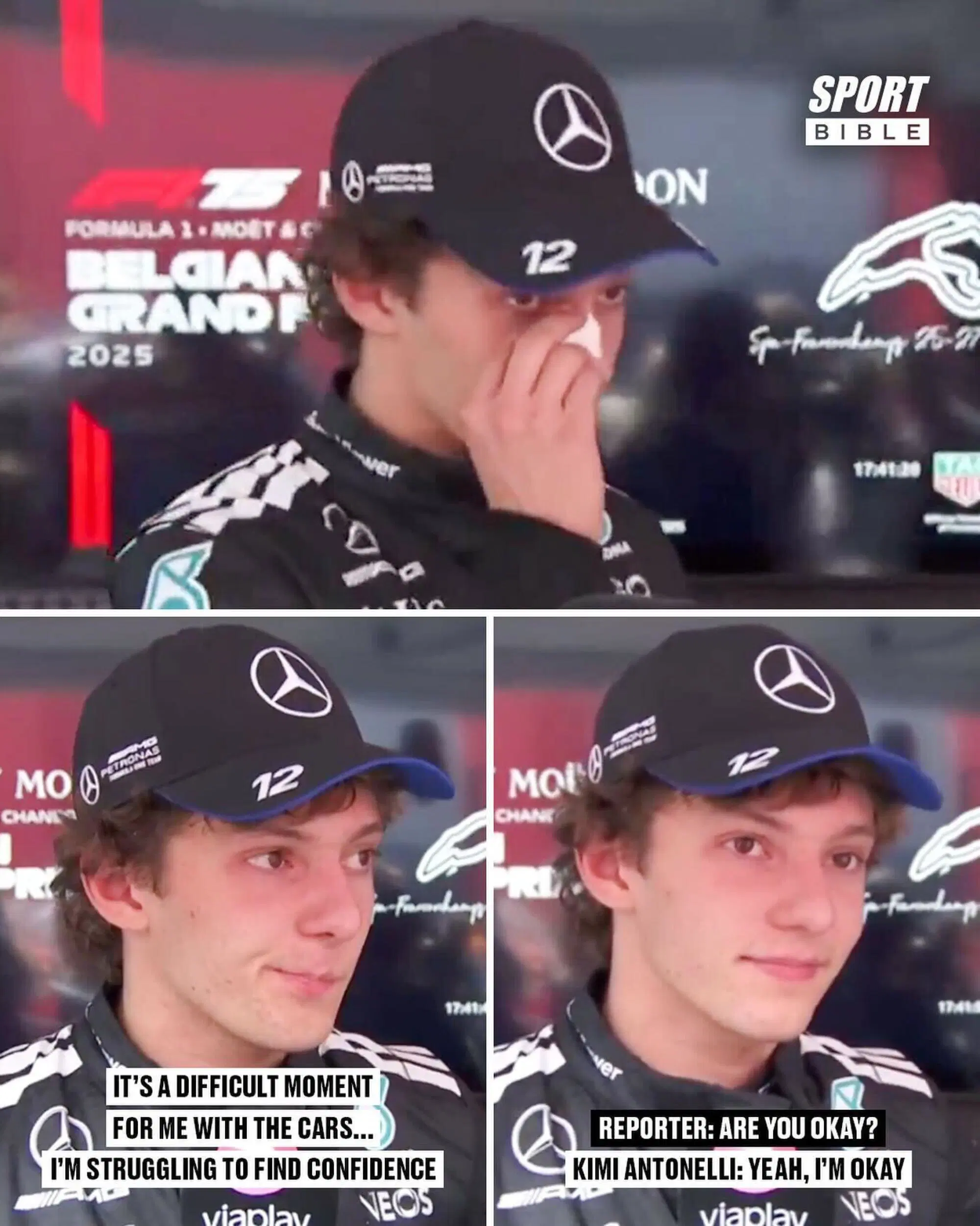 Kimi Antonelli Spa 2025