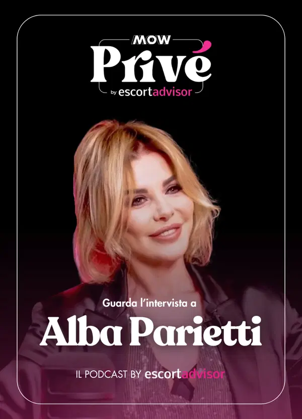 Alba Parietti a Priv&eacute; by MOW ed Escort Advisor: &ldquo;La storia tra me e Vialli? Dovrei solo esserne fiera&rdquo;