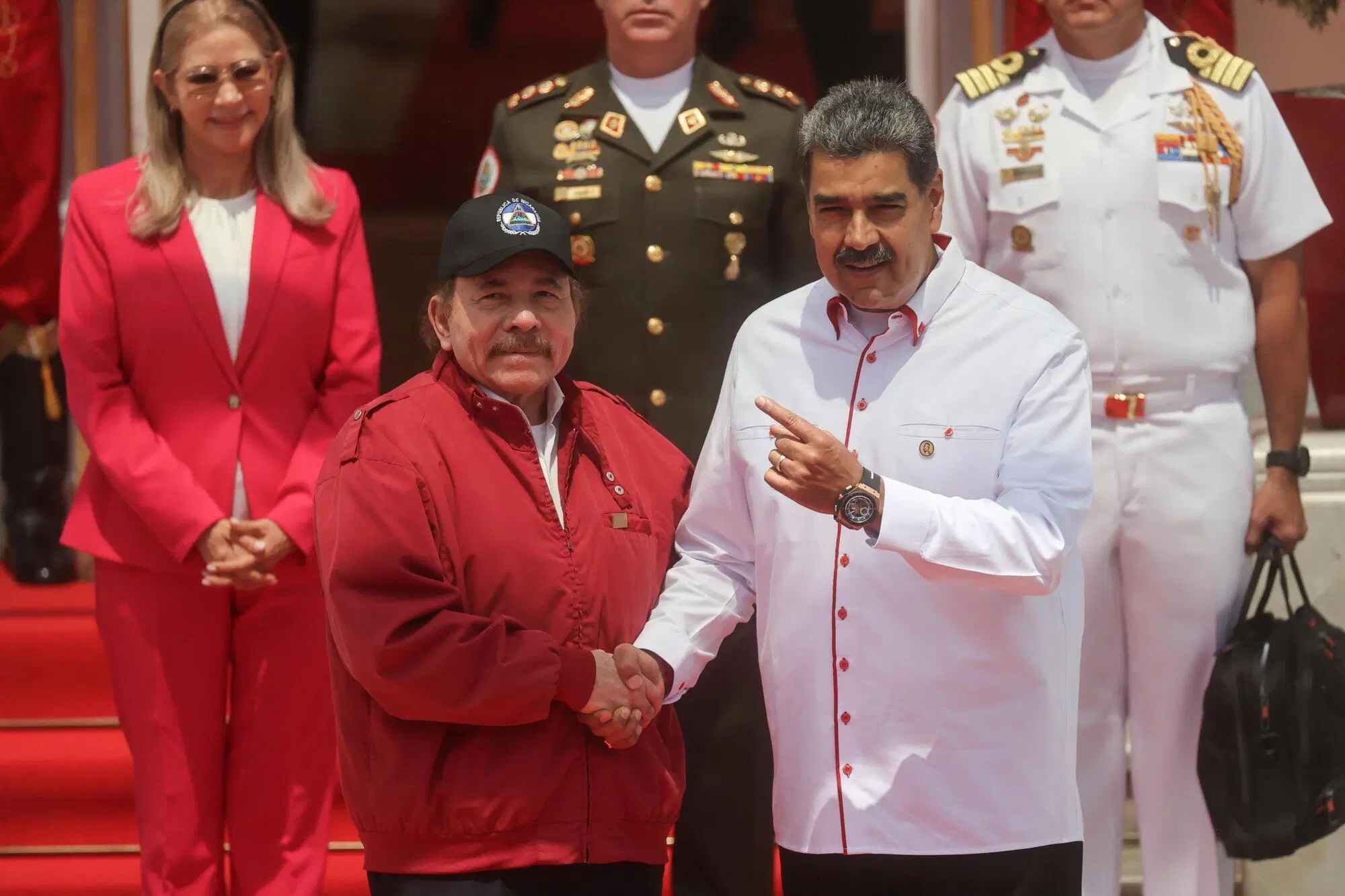 Daniel Ortega e Nicolas Maduro