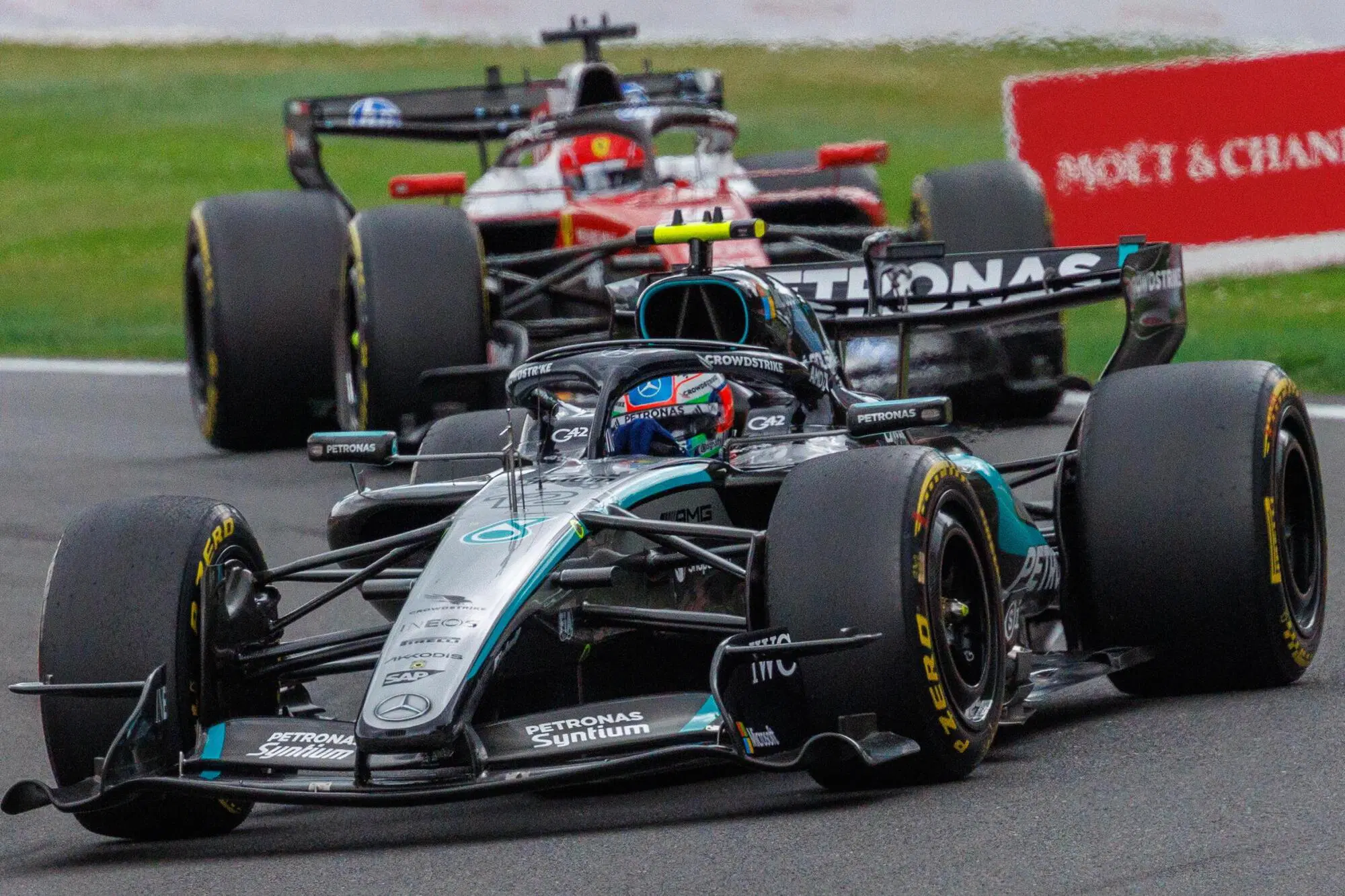 Kimi Antonelli Charles Leclerc