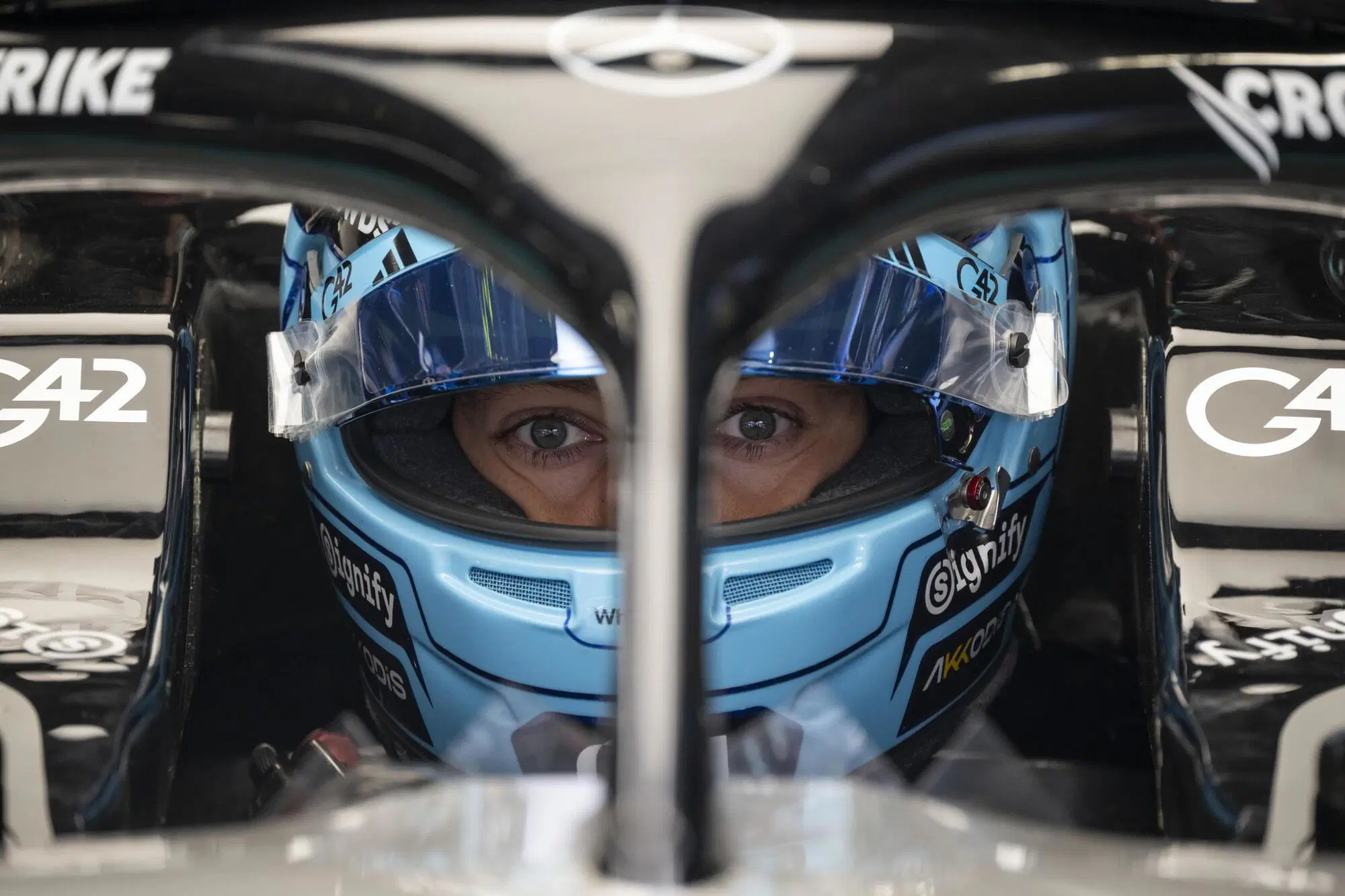 George Russell Mercedes Ungheria