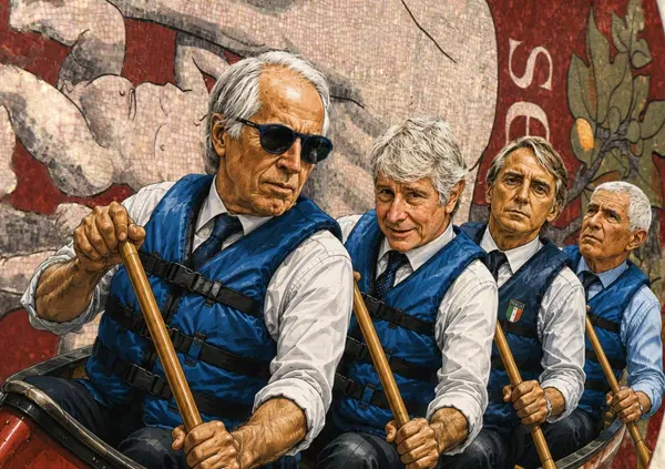 Malag&ograve;, Mancini, Abodi: manca solo Casini al Quirinale e i posti di potere se li sono presi tutti quelli del Circolo Canottieri Aniene 