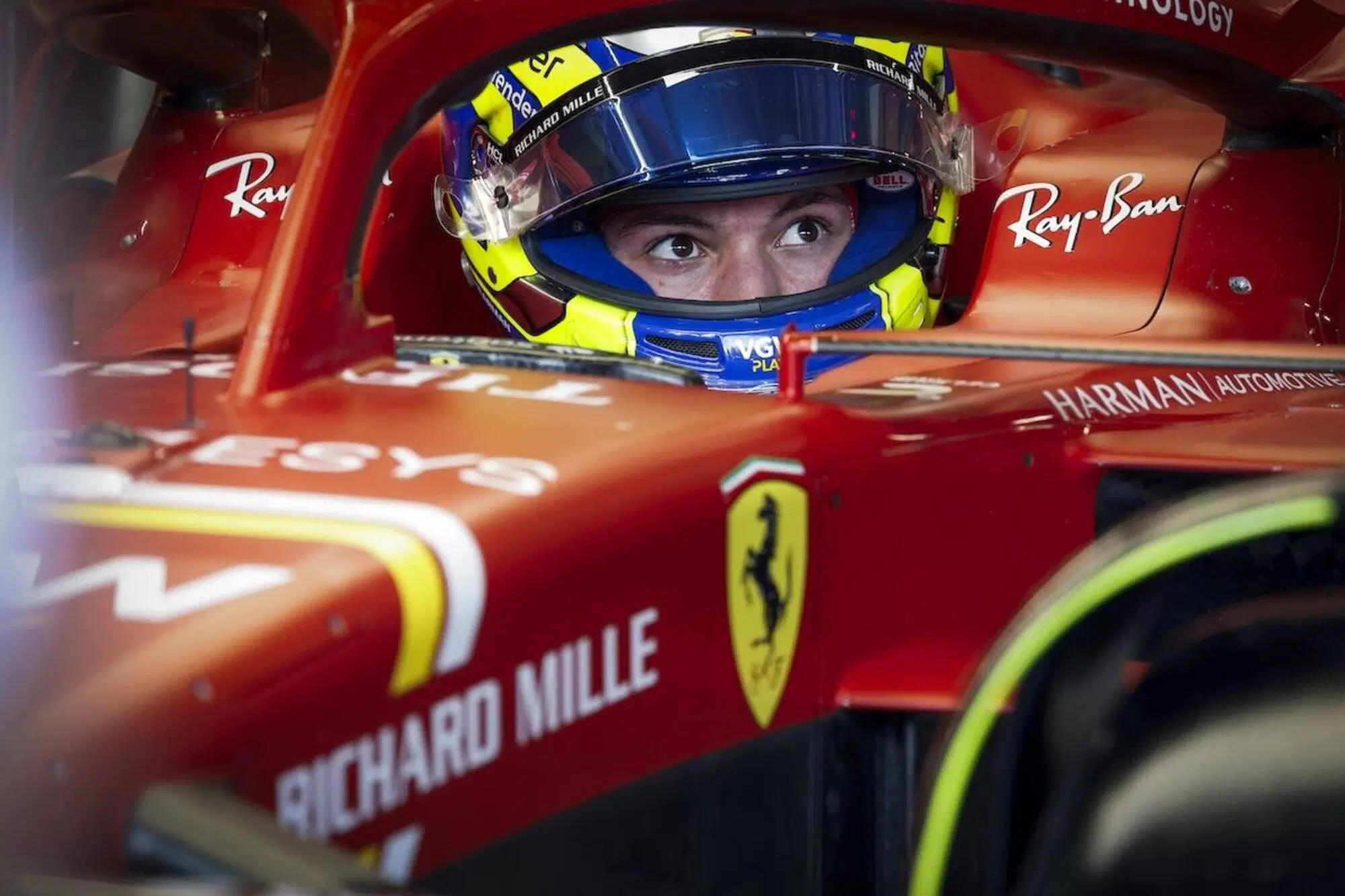 Oliver Bearman Ferrari f1