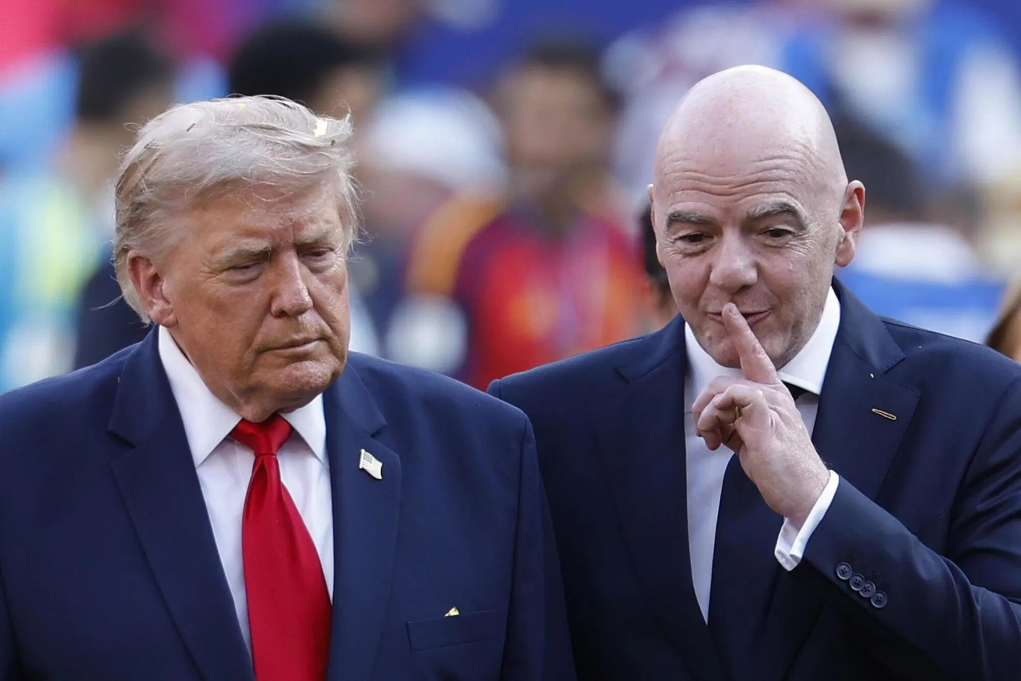 Donald Trump e Gianni Infantino