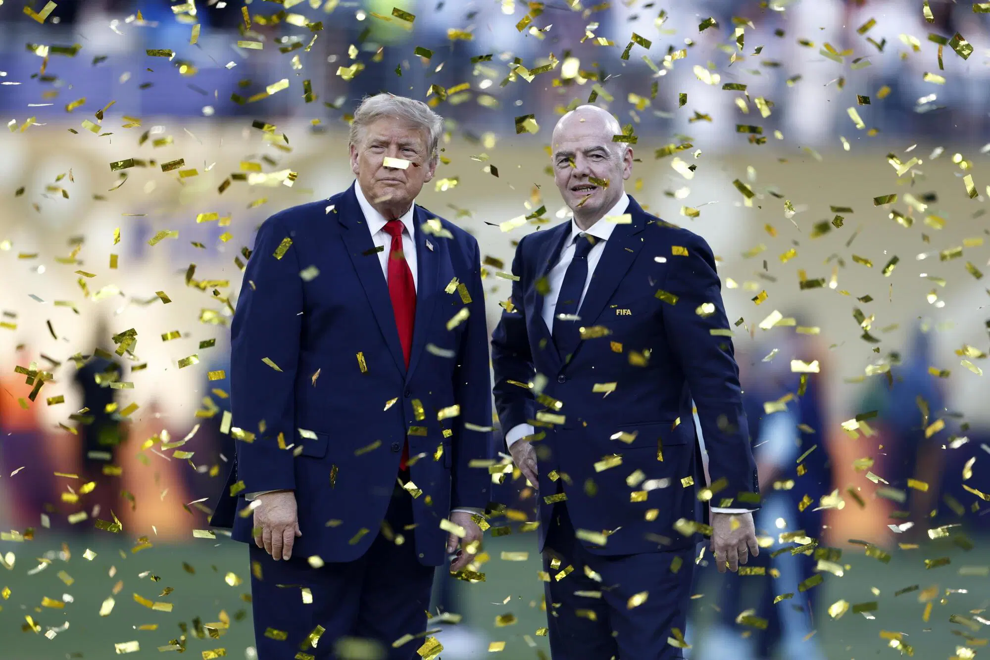 Donald Trump e Gianni Infantino