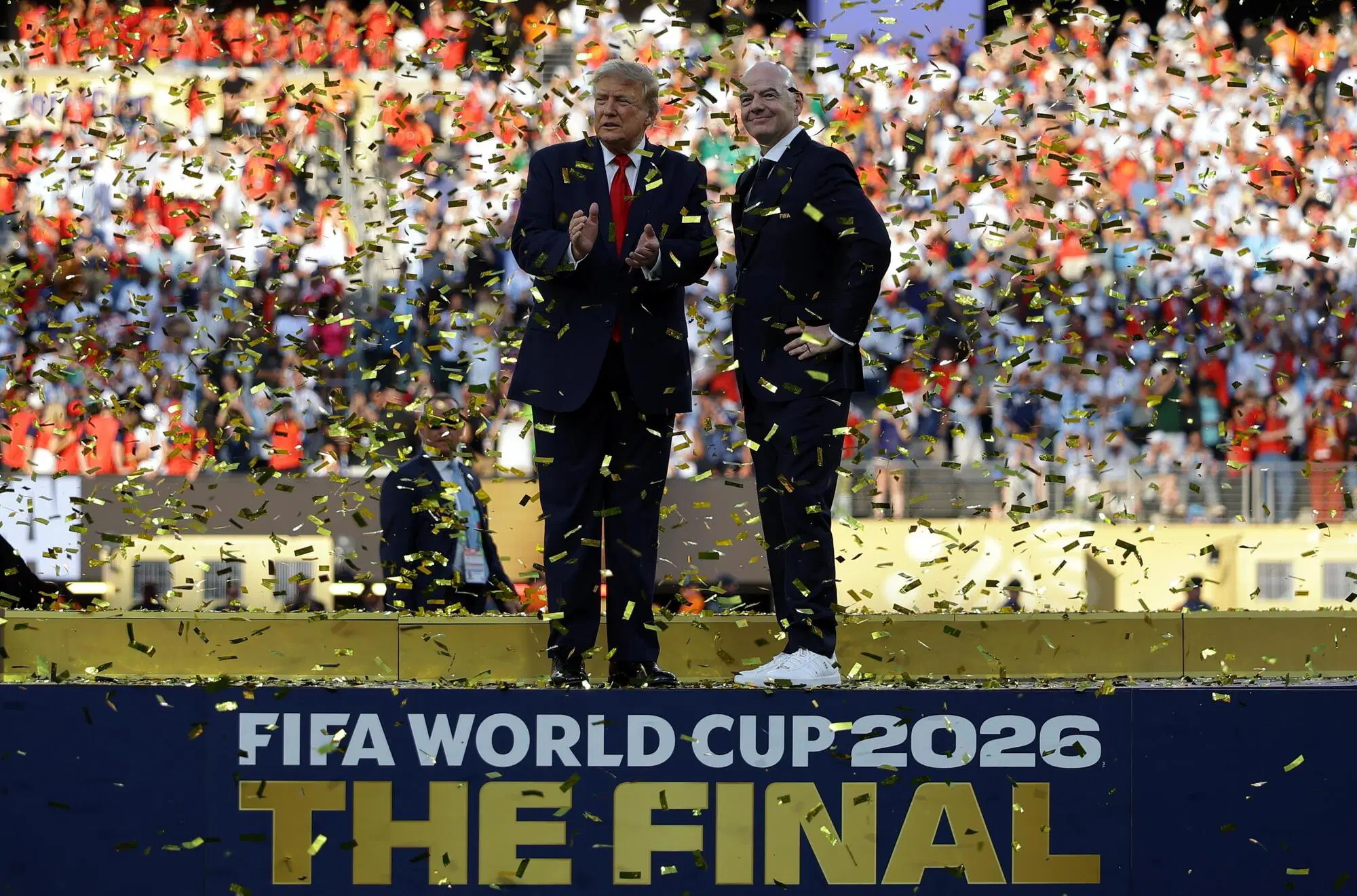 Donald Trump e Gianni Infantino