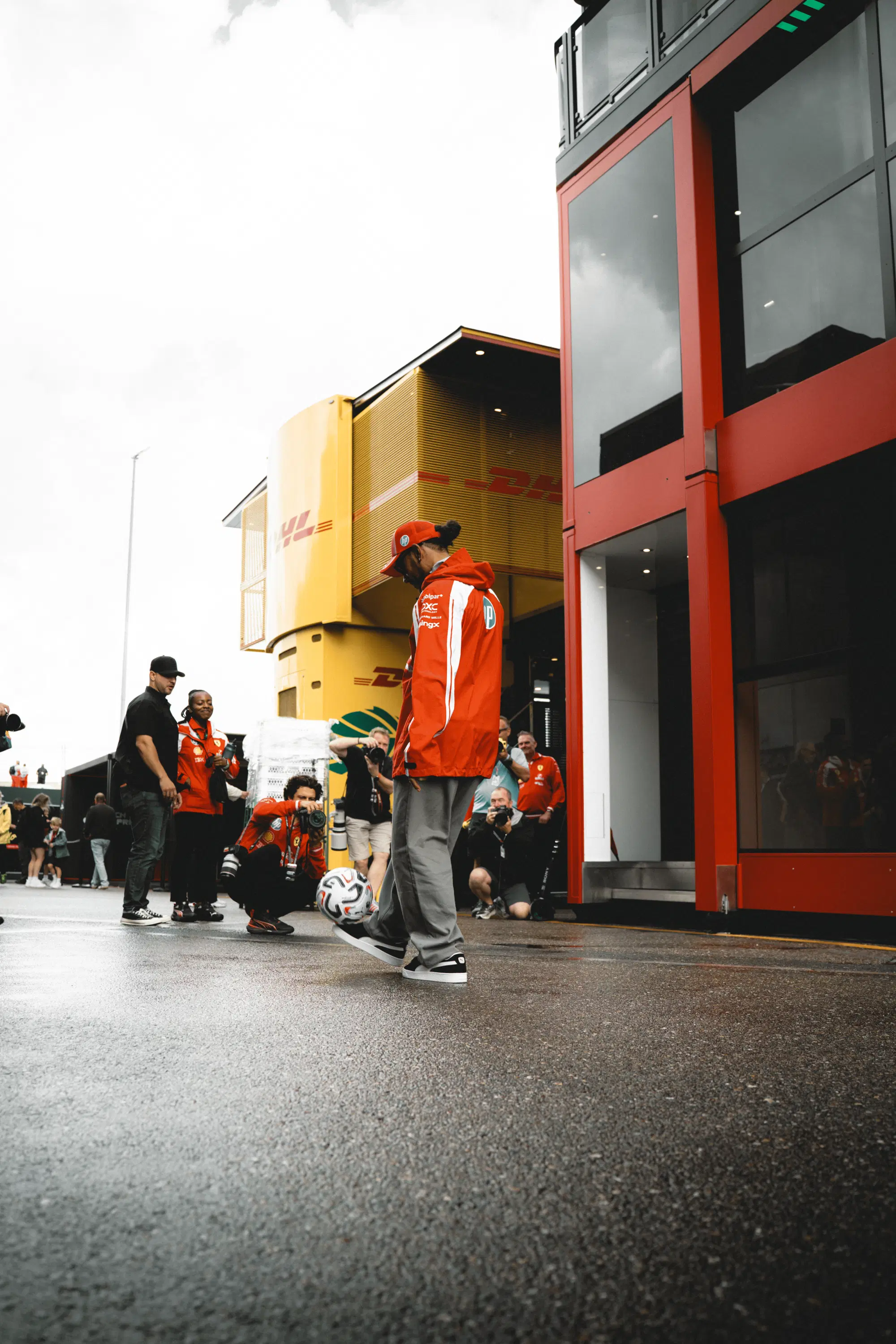 Lewis Hamilton Ferrari Zandvoort