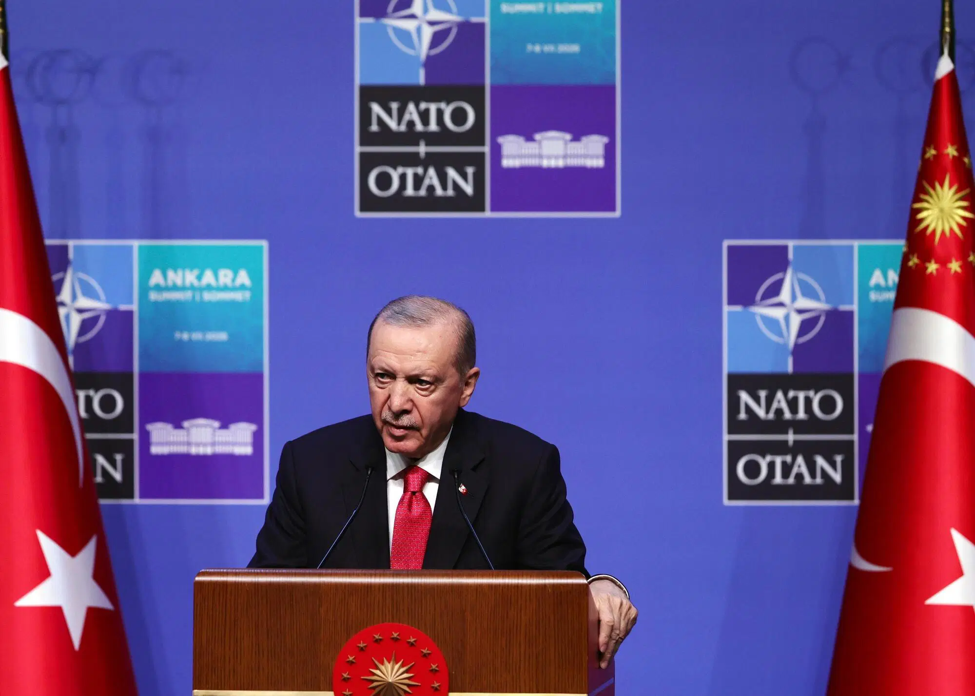  Il presidente della Turchia Erdogan