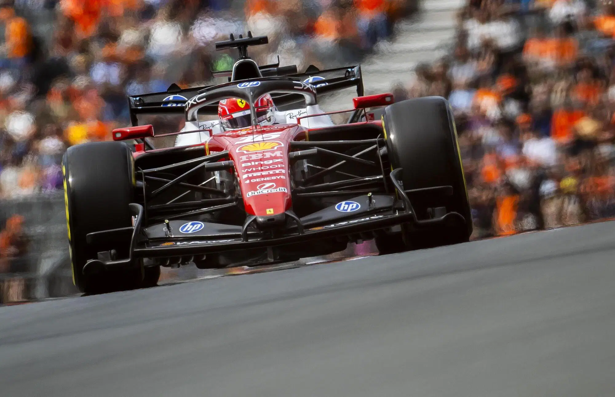 Charles Leclerc Ferrari Sprint Zandvoort