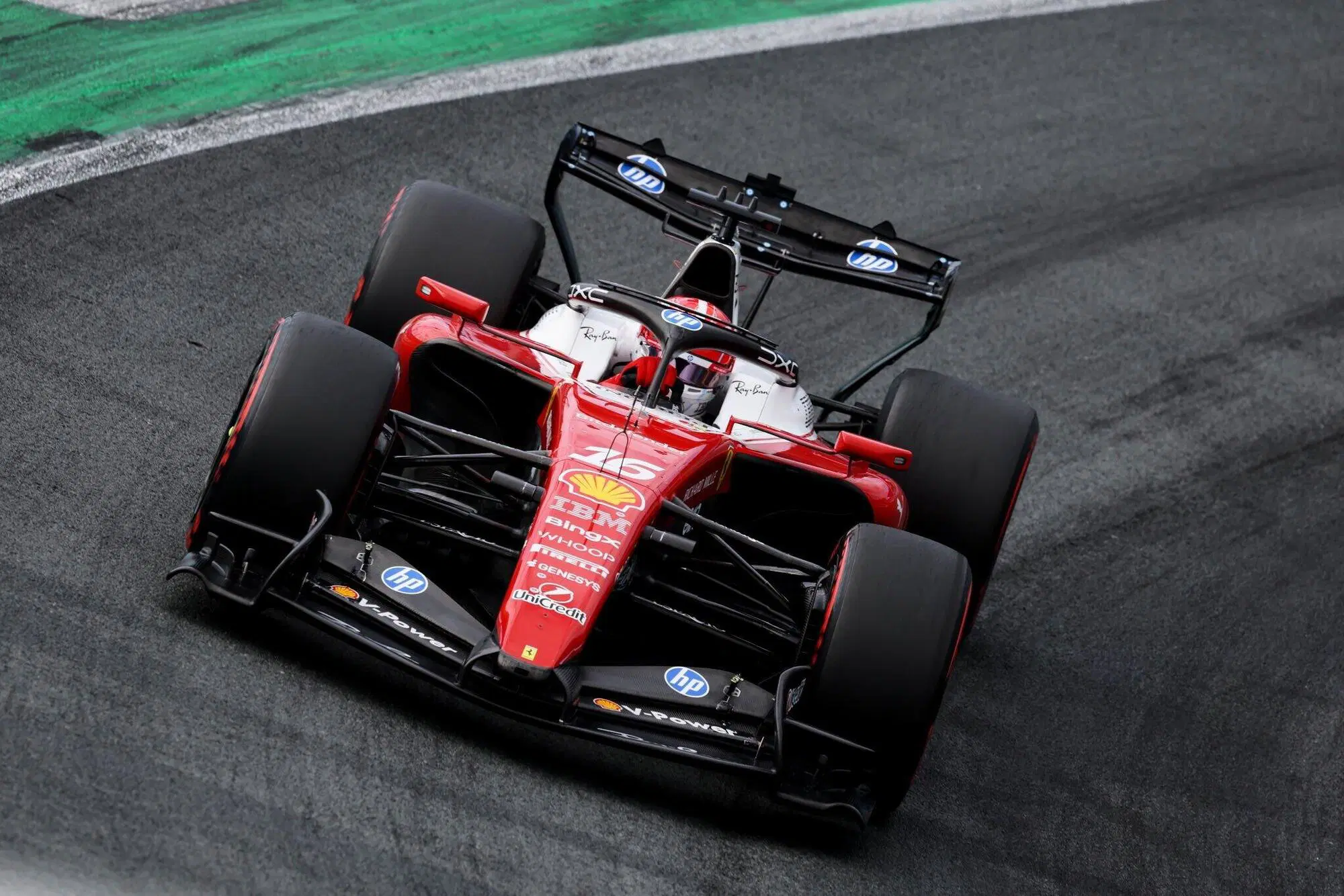 Charles Leclerc Zandvoort Ferrari