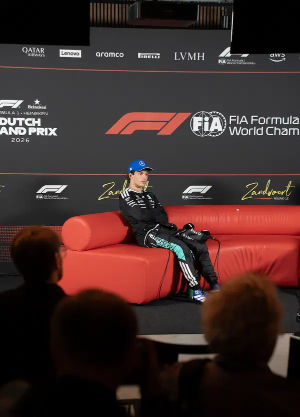 Solo Kimi Antonelli e George Russell nella conferenza stampa di fine gara a Zandvoort? Vi spieghiamo noi di MOW il perch&eacute; 