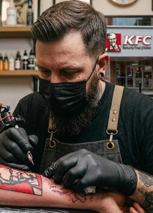 Un tatuaggio per una fornitura a vita di pollo fritto: ma l&rsquo;ufficio marketing di KFC &egrave; rimasto agli anni Novanta?