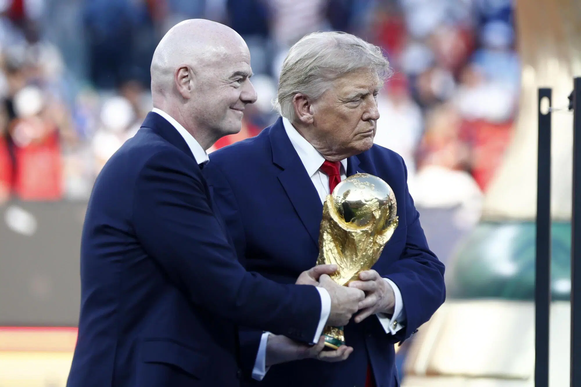 Gianni Infantino e Donald Trump
