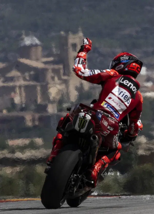 Serviva la Sprint di Aragon per capire che Marc Marquez ha sempre la tasca piena? Ma forse, ora, una tasca ce l&rsquo;ha anche Bezzecchi