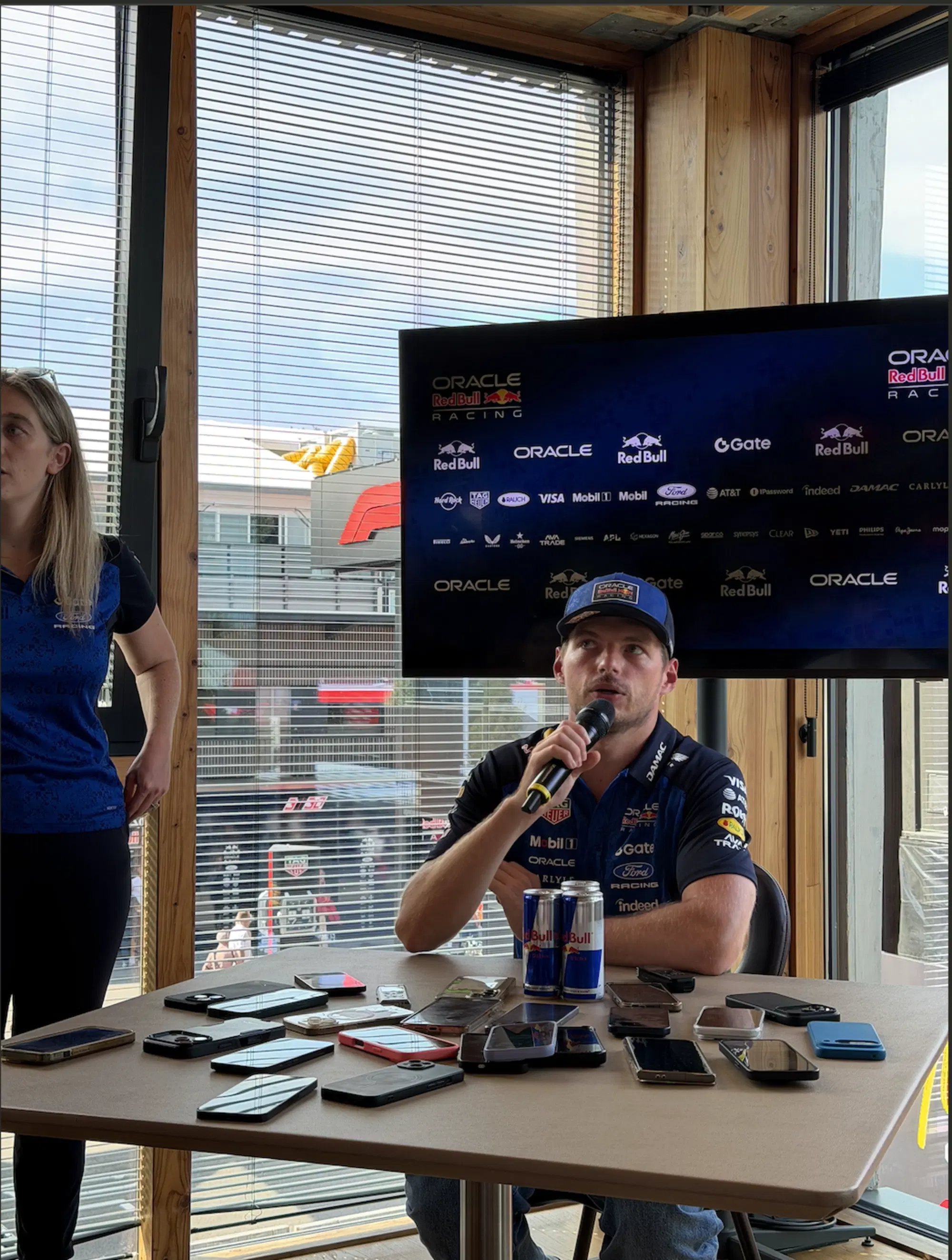  Max Verstappen Monza Media Session