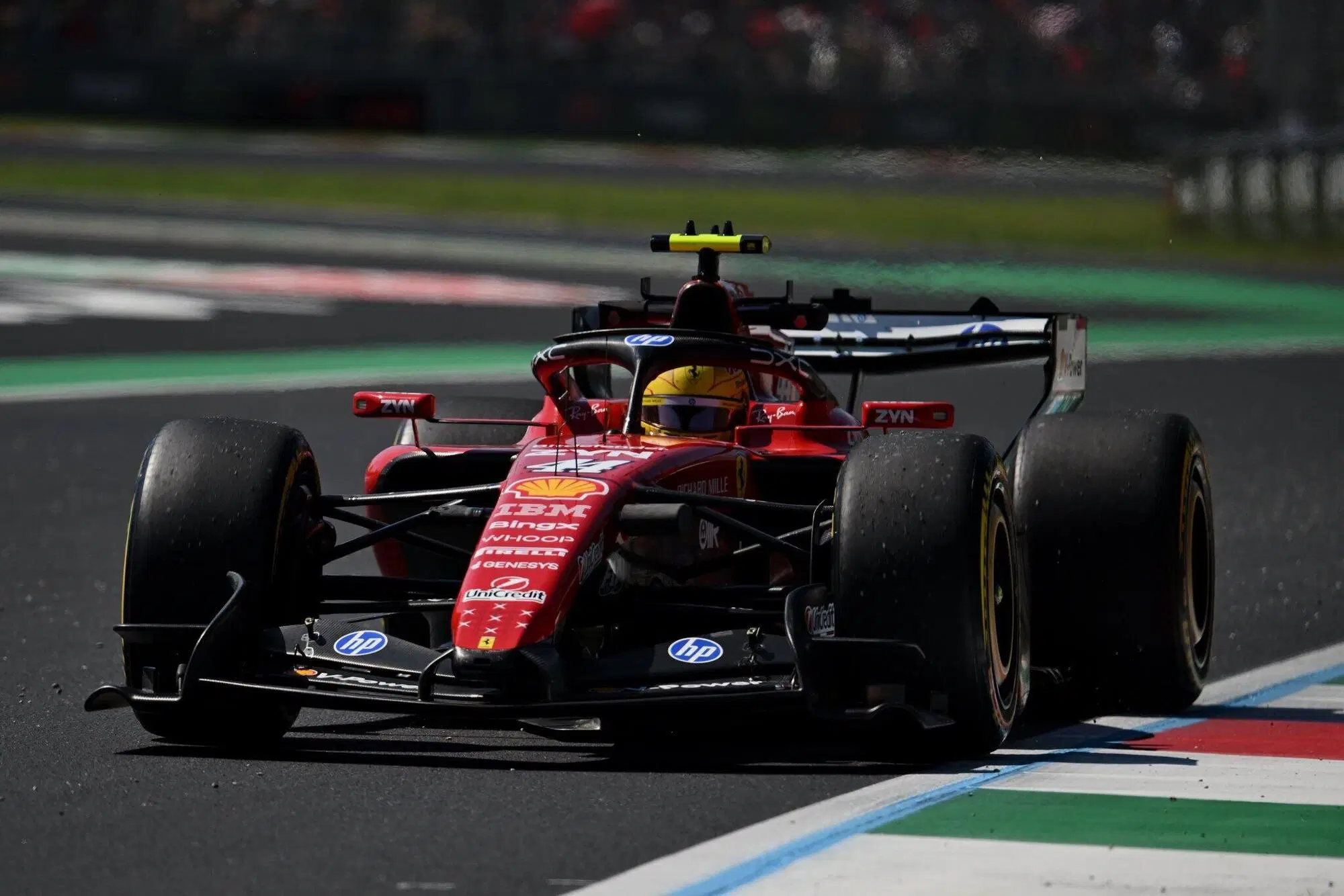 Lewis Hamilton Monza Ferrari