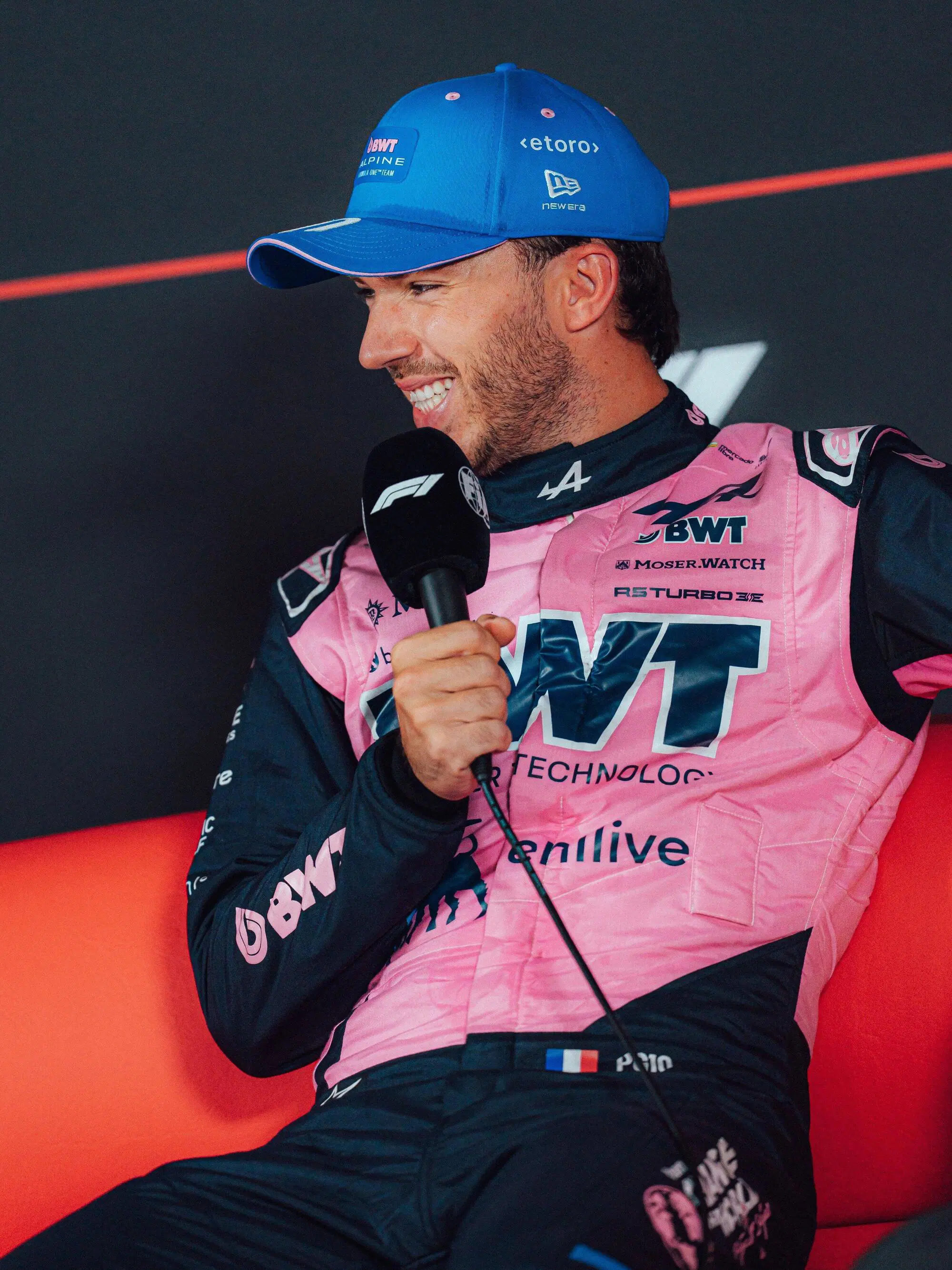 Pierre Gasly Monza Conferenza