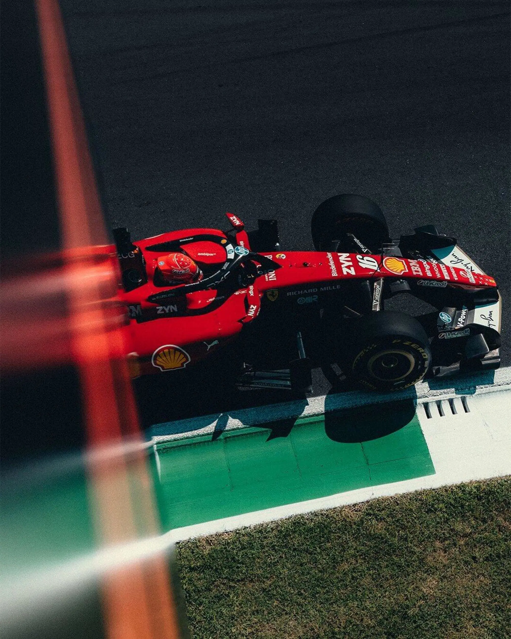 Charles Leclerc Ferrari Monza Sabato