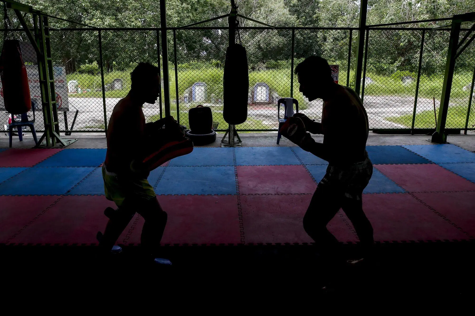 Una palestra di Muay Thai