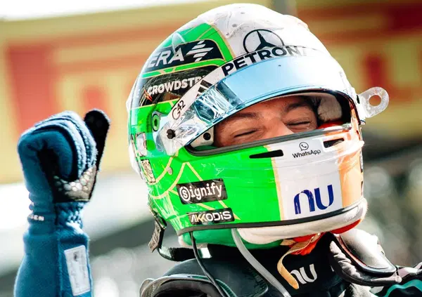 Kimi Antonelli, Valentino Rossi e l&rsquo;italiano: il casco che ha fatto la storia a Monza spiegato bene