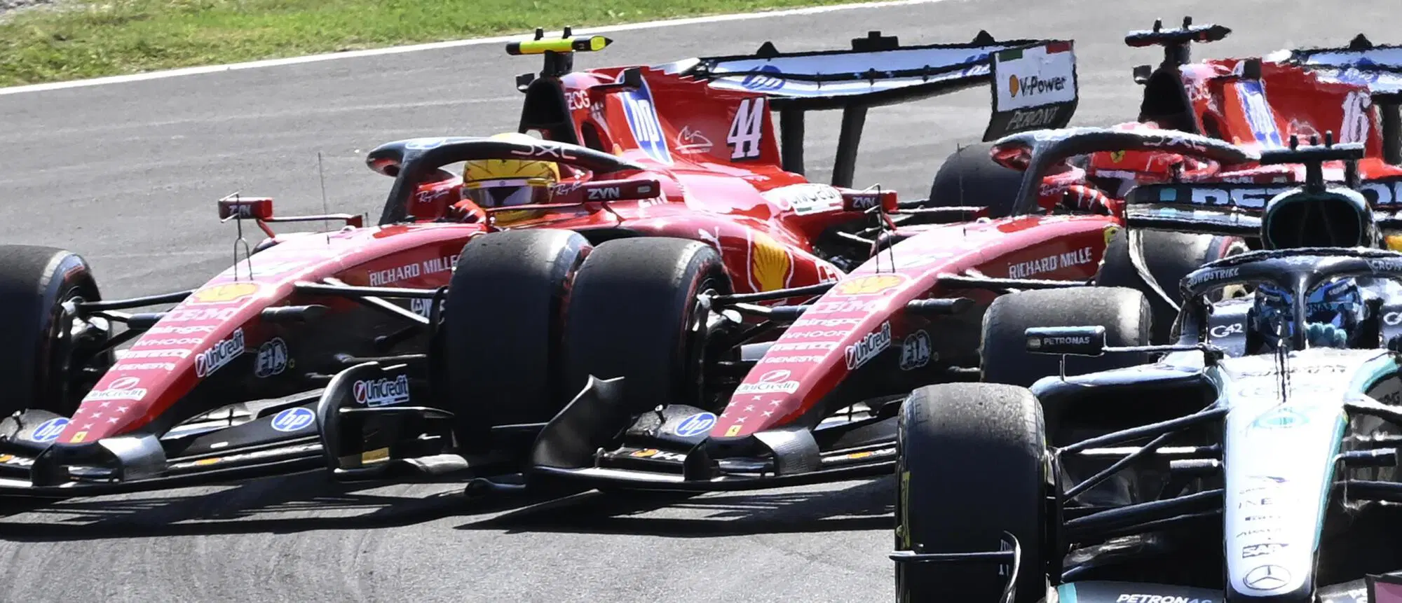 Lewis Hamilton Charles Leclerc Battaglia