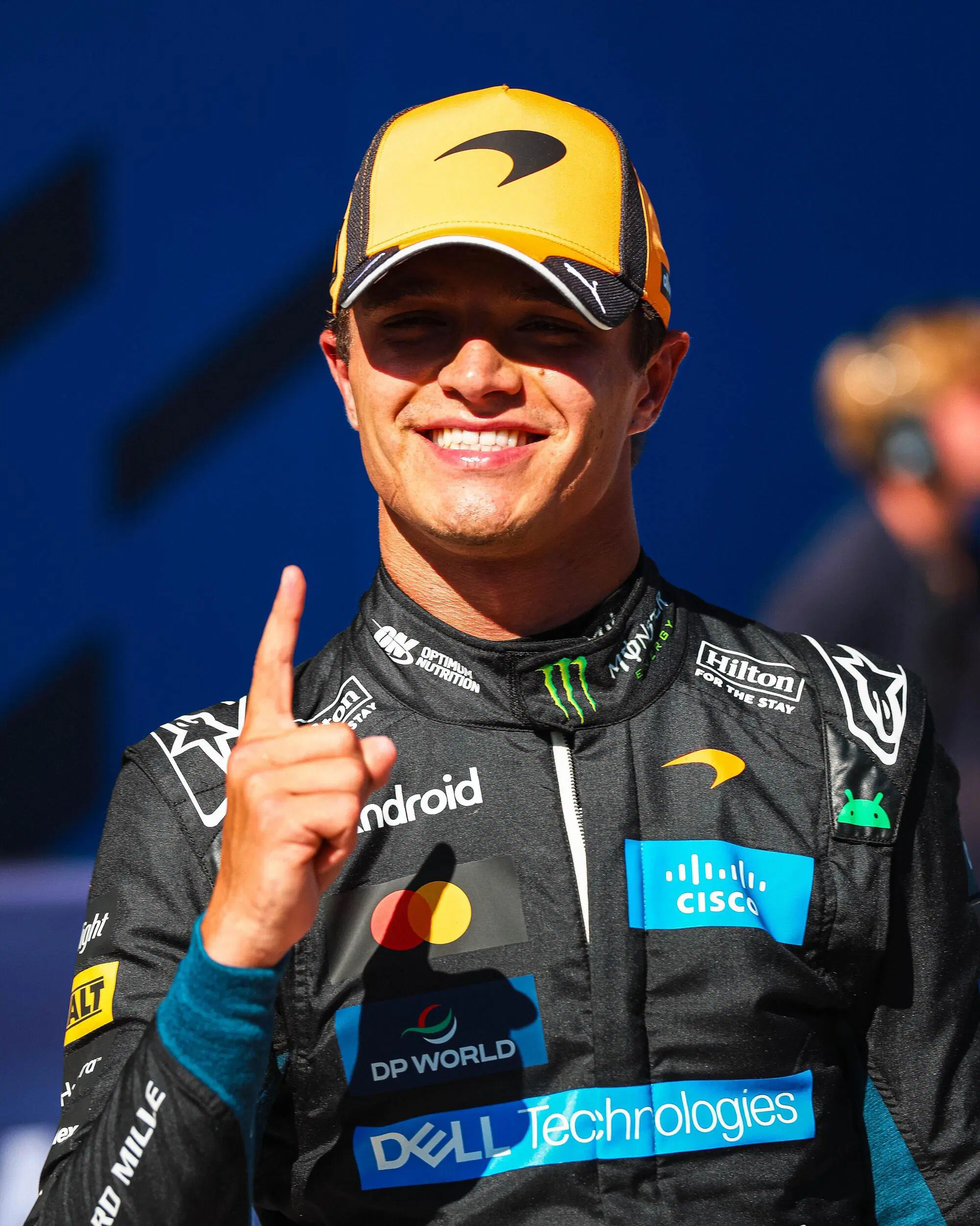 Lando Norris McLaren Madrid 