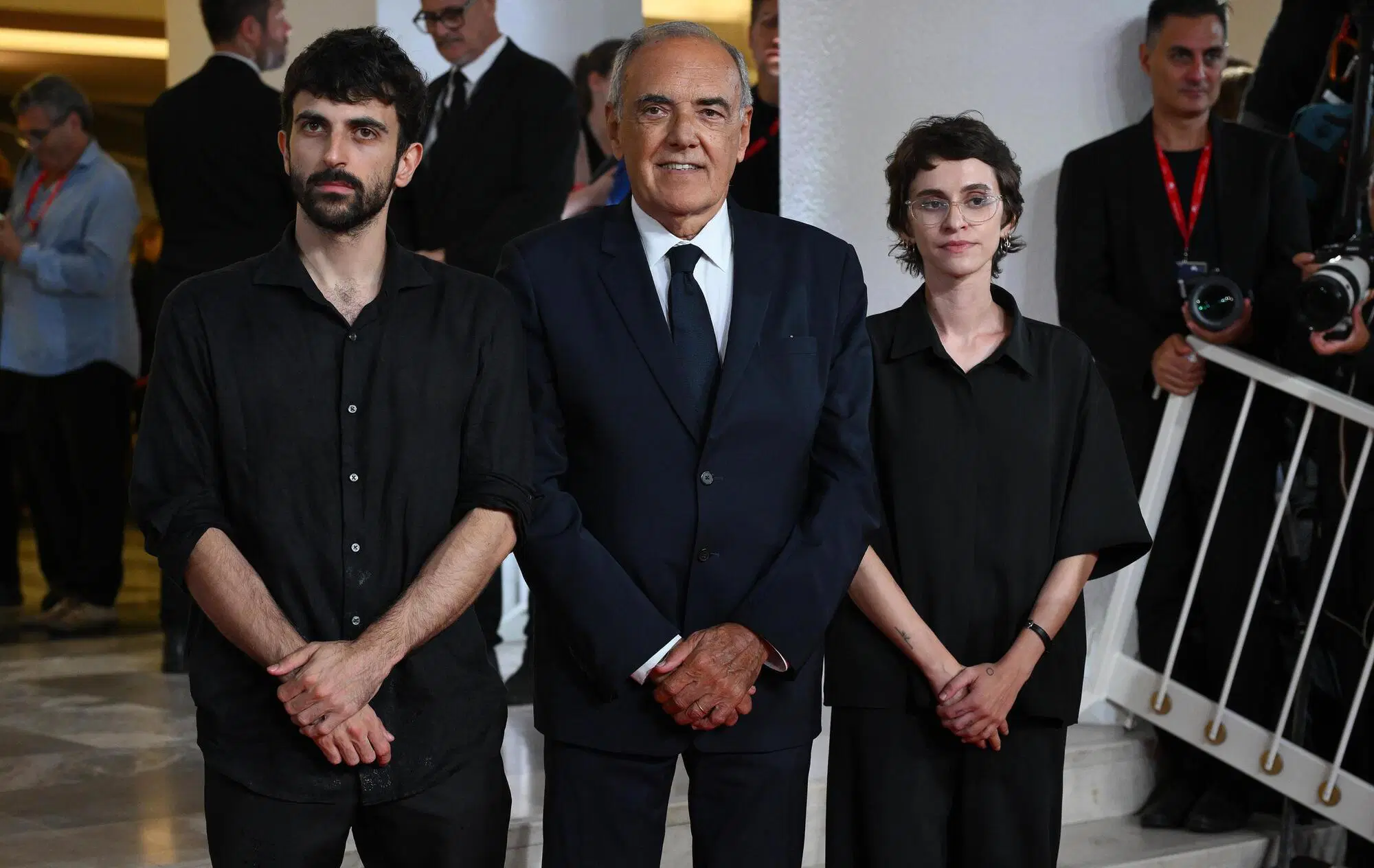 Yuval Abraham e Rachel Szor di "Naza" con Alberto Barbera