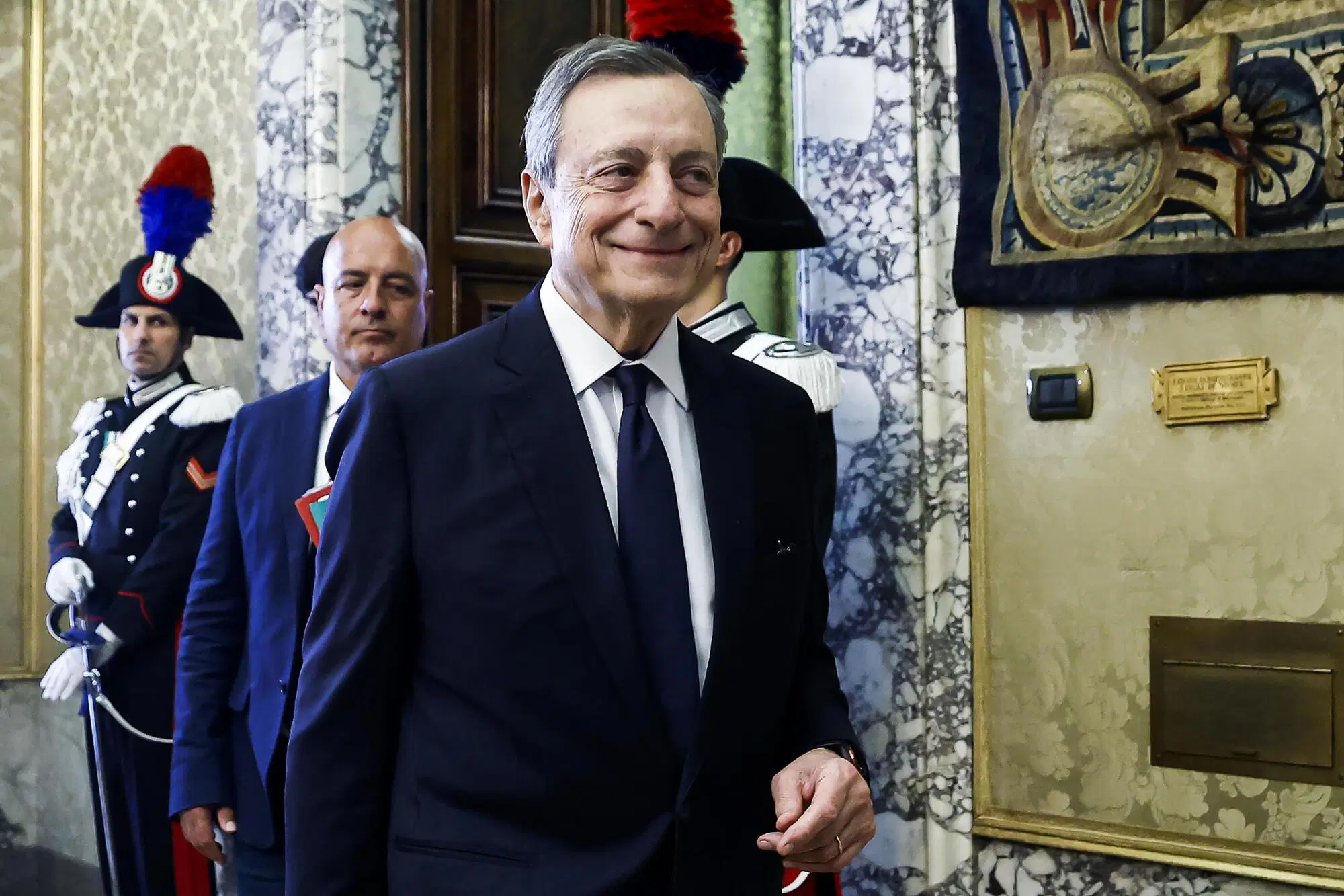 Mario Draghi Ansa