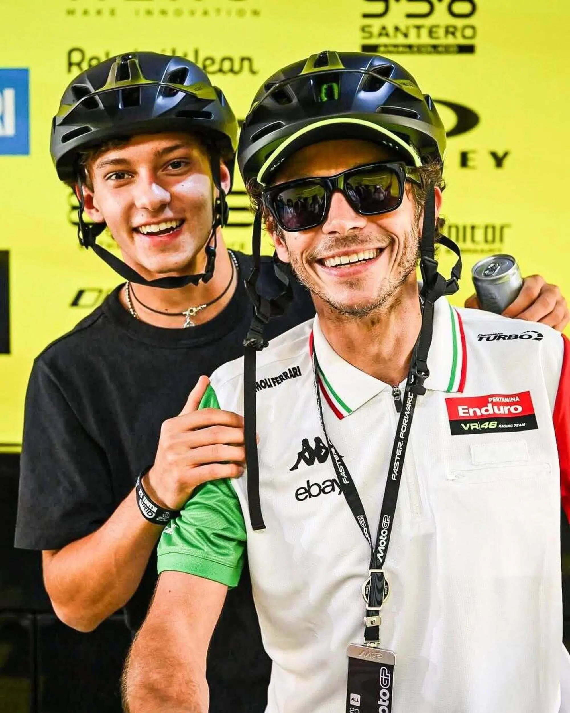 Kimi Antonelli Valentino Rossi