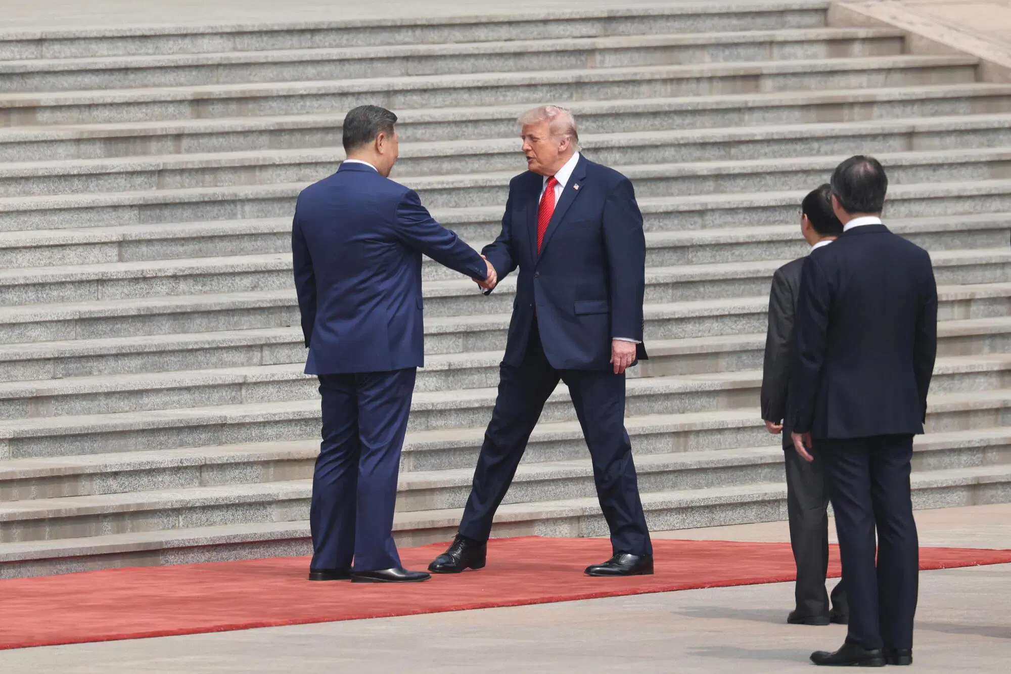 Trump e Xi