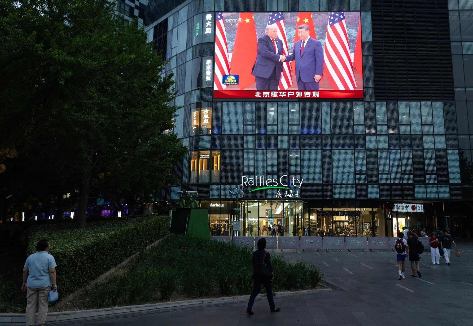 Trump e Xi