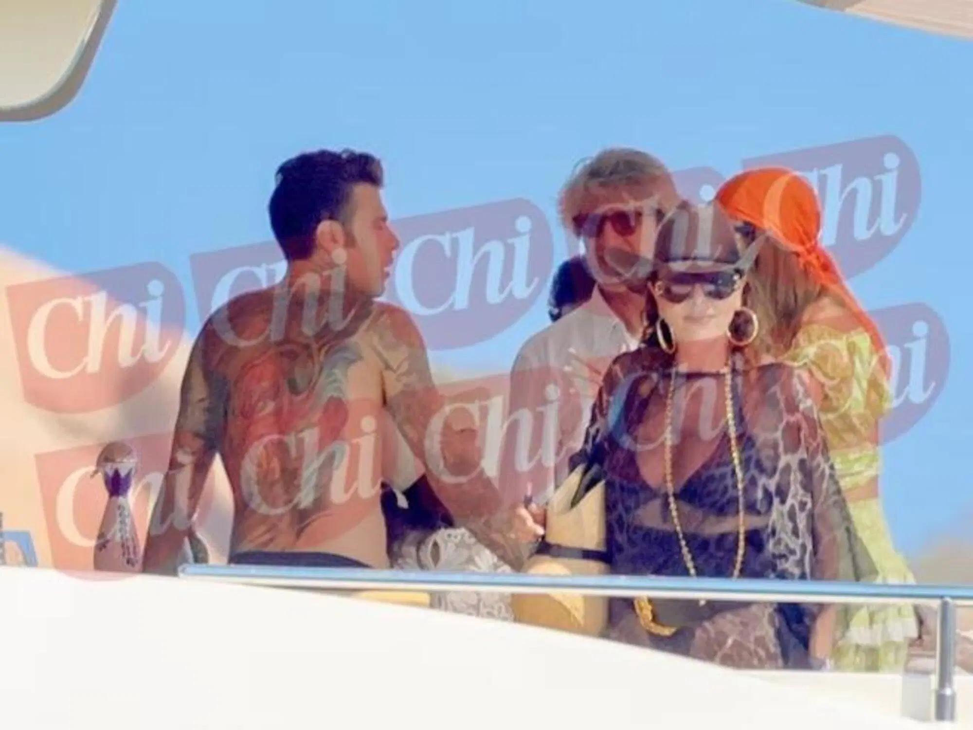 Fedez e Daniela Santanch&egrave; sullo yacht