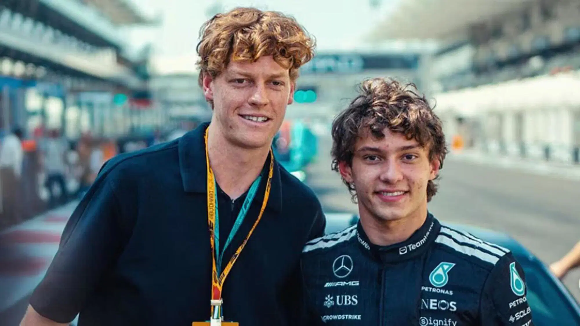 Kimi Antonelli Jannik Sinner