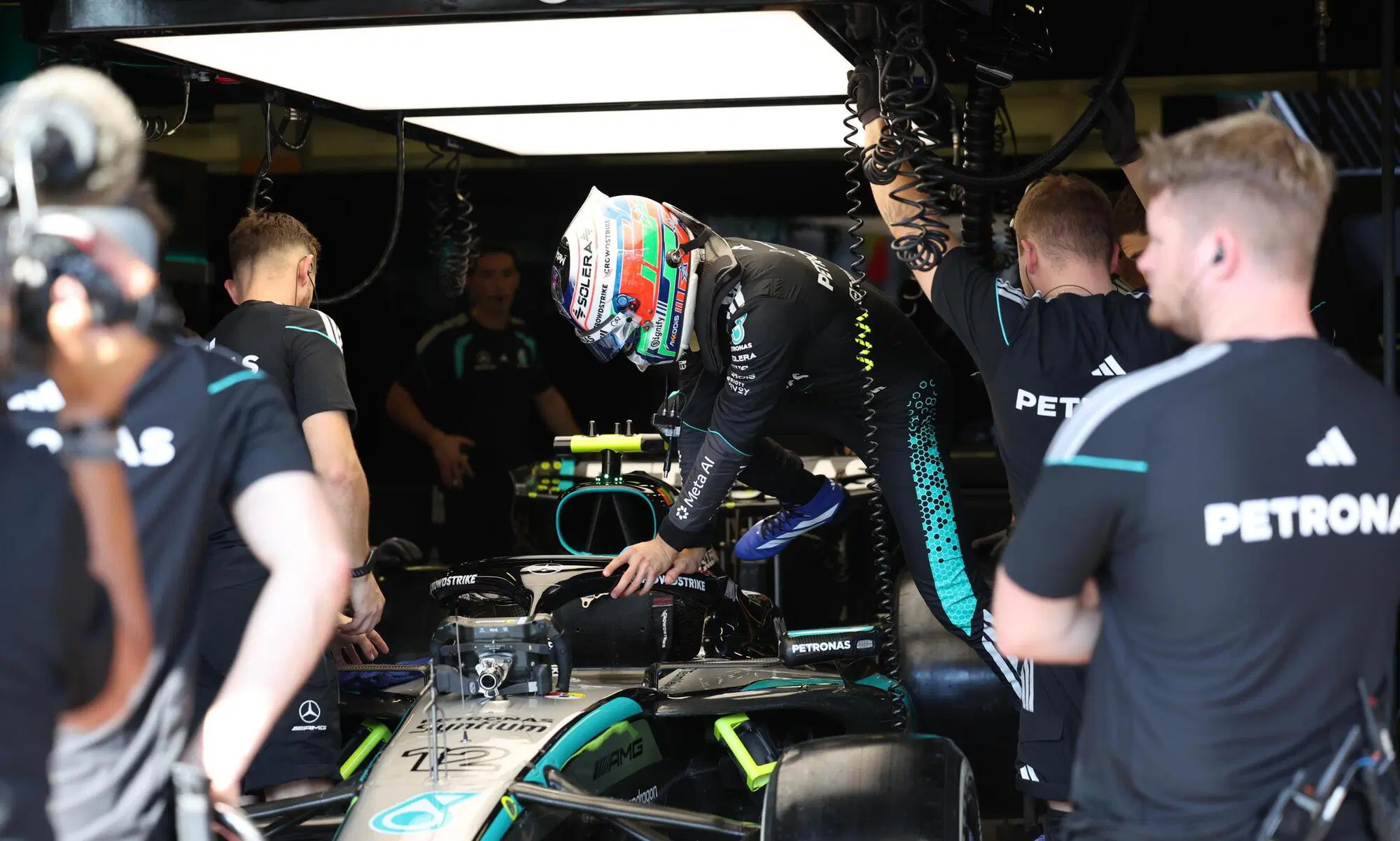 Kimi Antonelli Mercedes Baku Giovedì