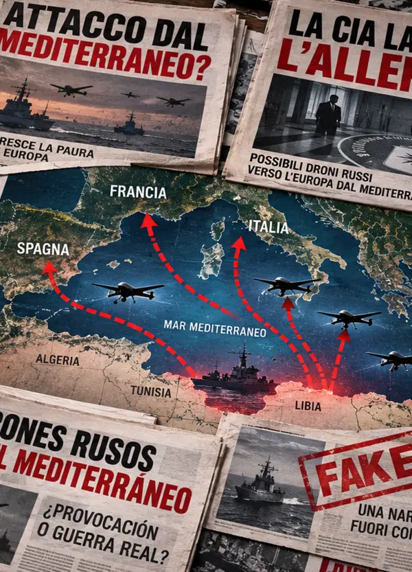 Ma come stanno messi i giornali italiani che lanciano l&rsquo;allarme droni russi in Italia spacciando una velina lituana per un dossier della Cia?