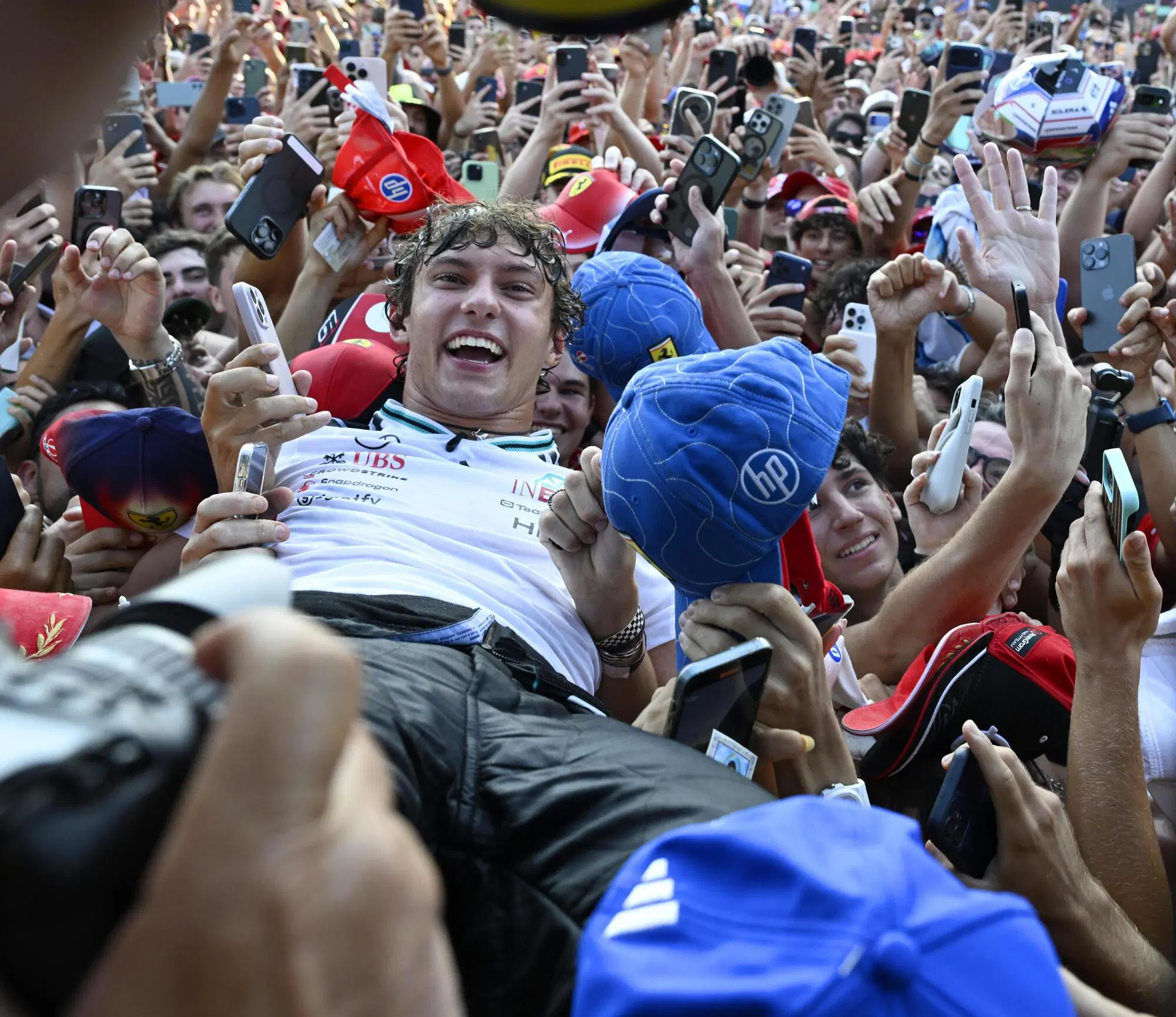 Kimi Antonelli Monza Esultanza